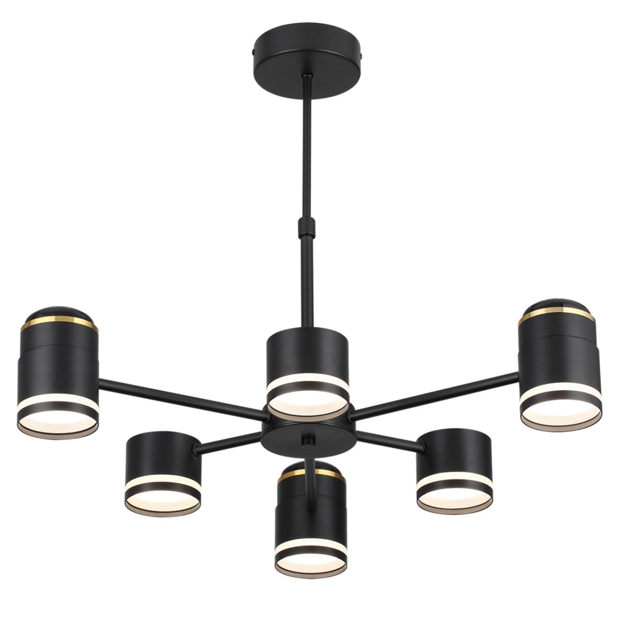 Люстра на штанге LUMION COMFI VIRSAVA черный GX53*6 10W