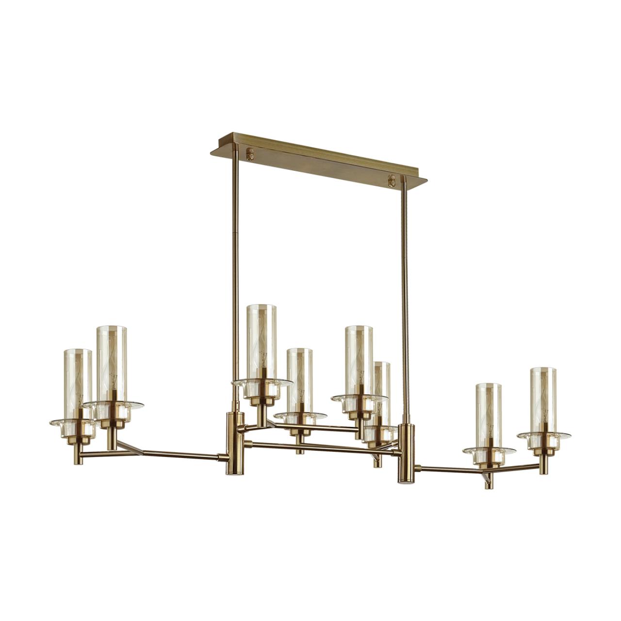 Люстра на штанге LUMION CLASSI MADONNA бронзовый E14*8 10W