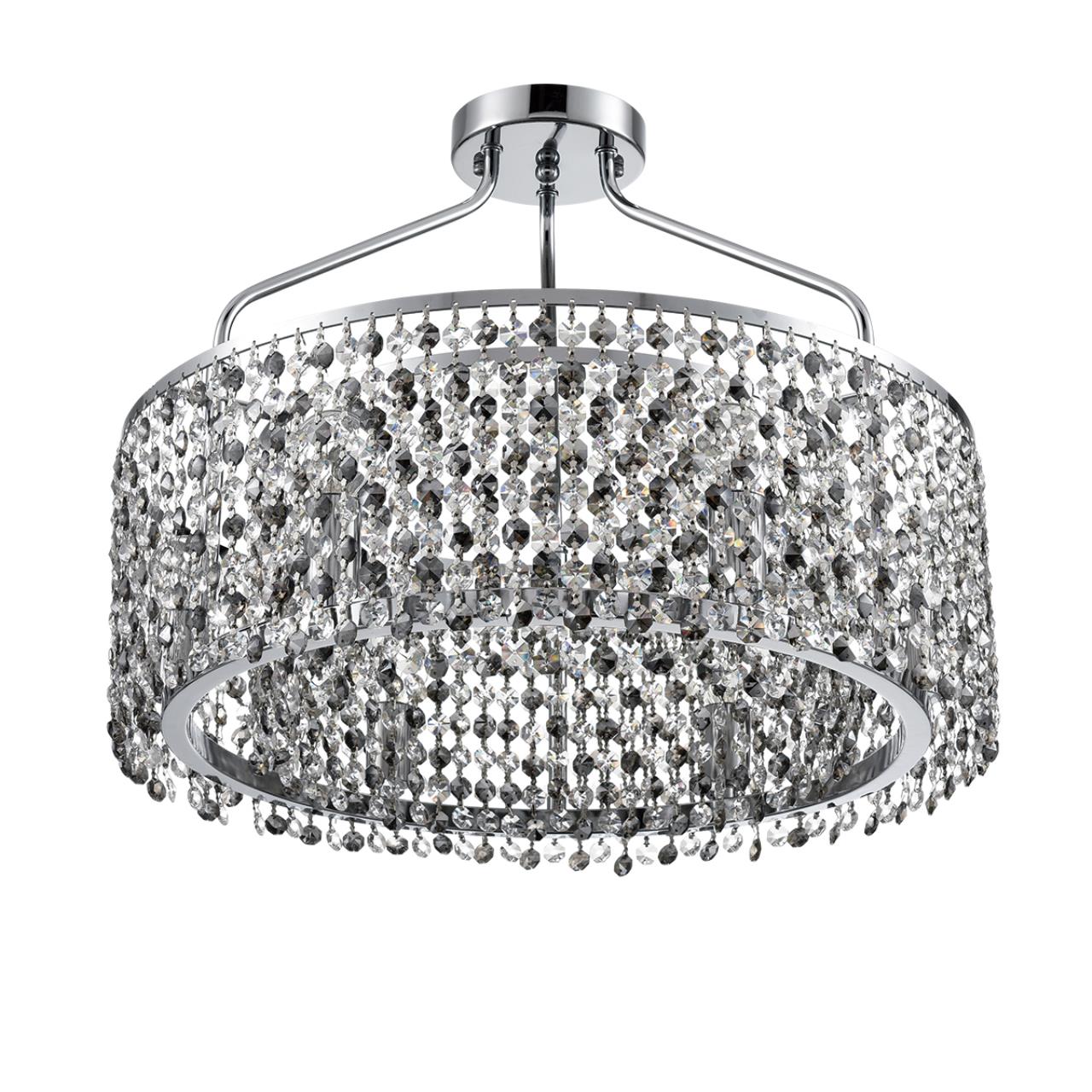 Люстра потолочная LUMION CLASSI LAYLA хром E14*6 10W