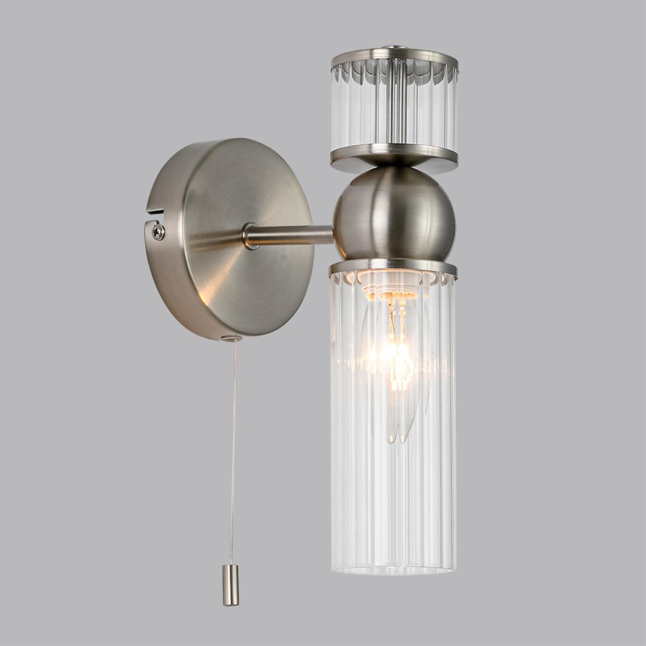 Бра с выключателем LUMION MODERNI DENVER никель
