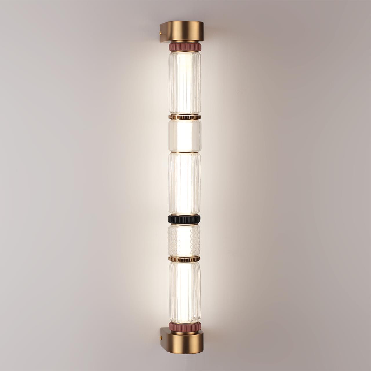 Настенный светильник ODEON LIGHT EXCLUSIVE L-VISION COLLIER античная бронза, латунь LED*1 22W
