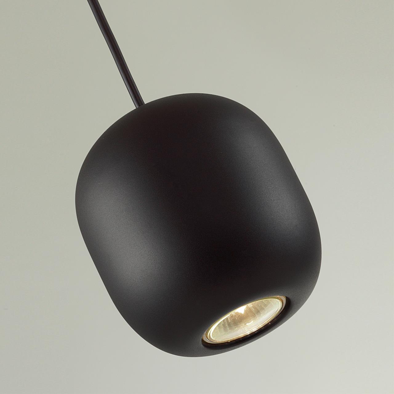 Подвес ODEON LIGHT PENDANT COCOON черный