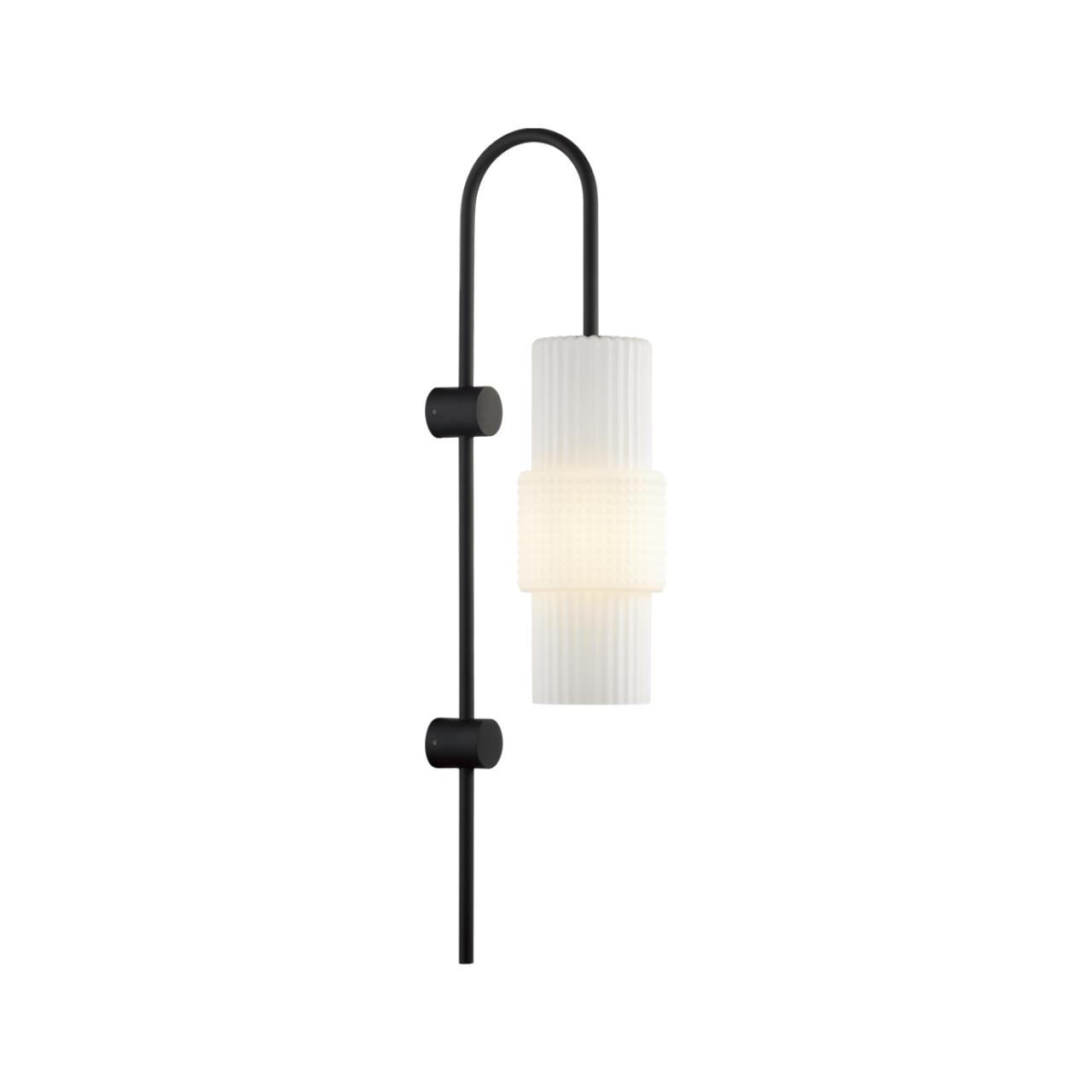 Бра ODEON LIGHT MODERN Pimpa черный E14*1 10W плафон белый