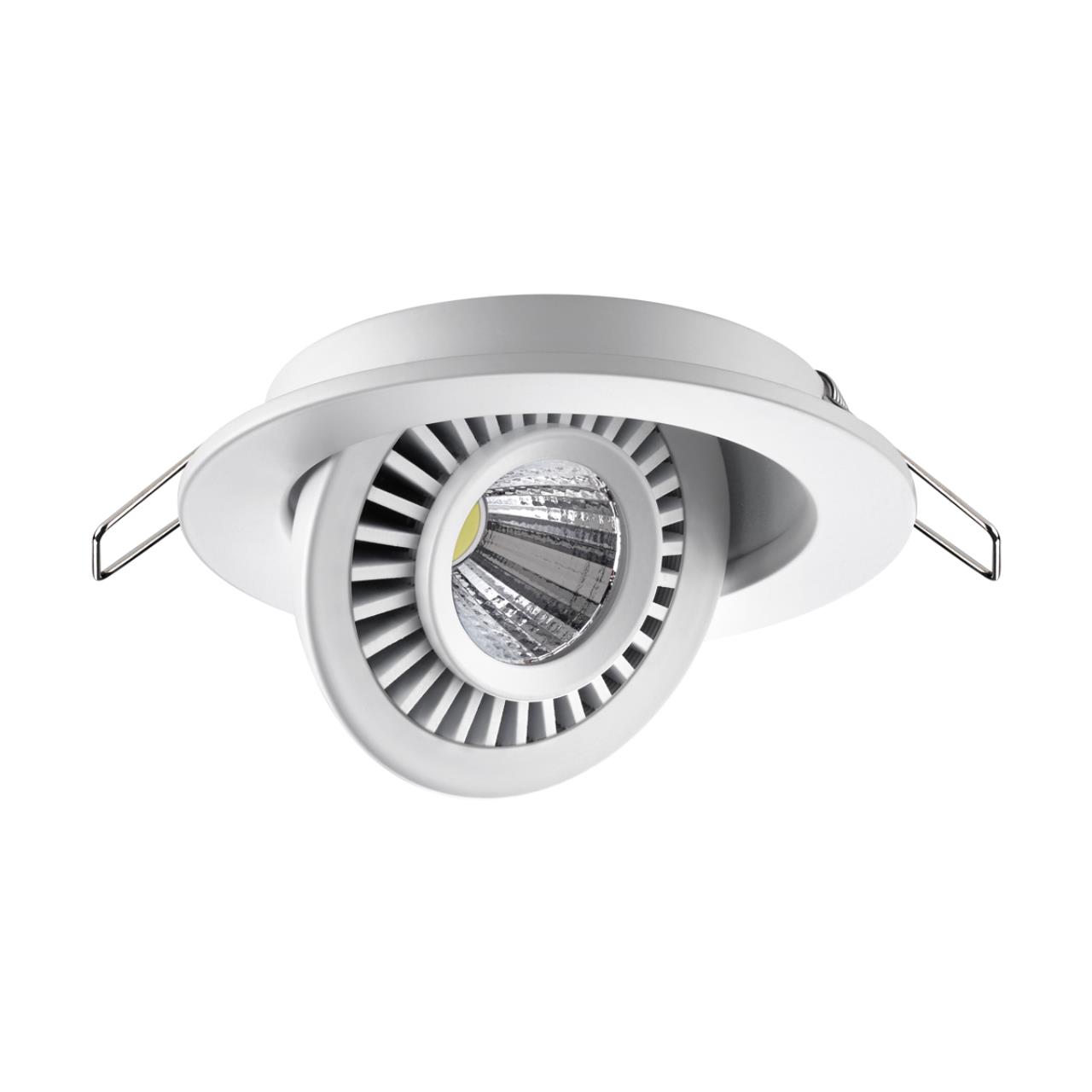 Светильник встраиваемый светодиодный NOVOTECH SPOT GESSO белый LED 9W