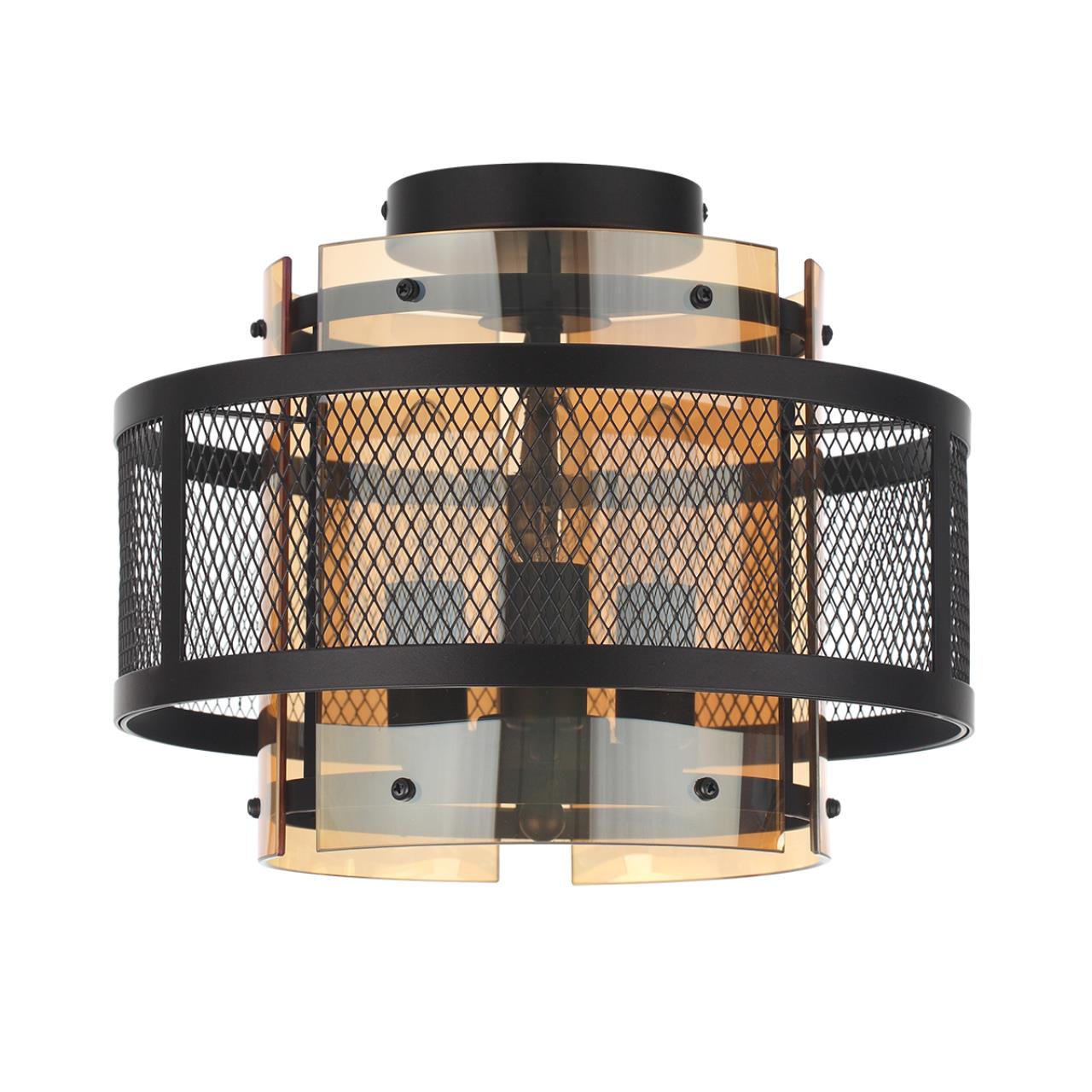 Люстра потолочная LUMION MODERNI ZARINA черный E14*3 10W