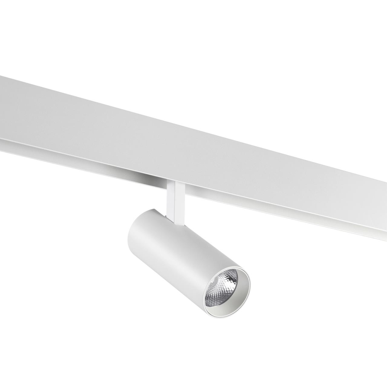 Трековый светильник для низковольтного шинопровода NOVOTECH SHINO FLUM белый LED*1 12W 3000К  белый