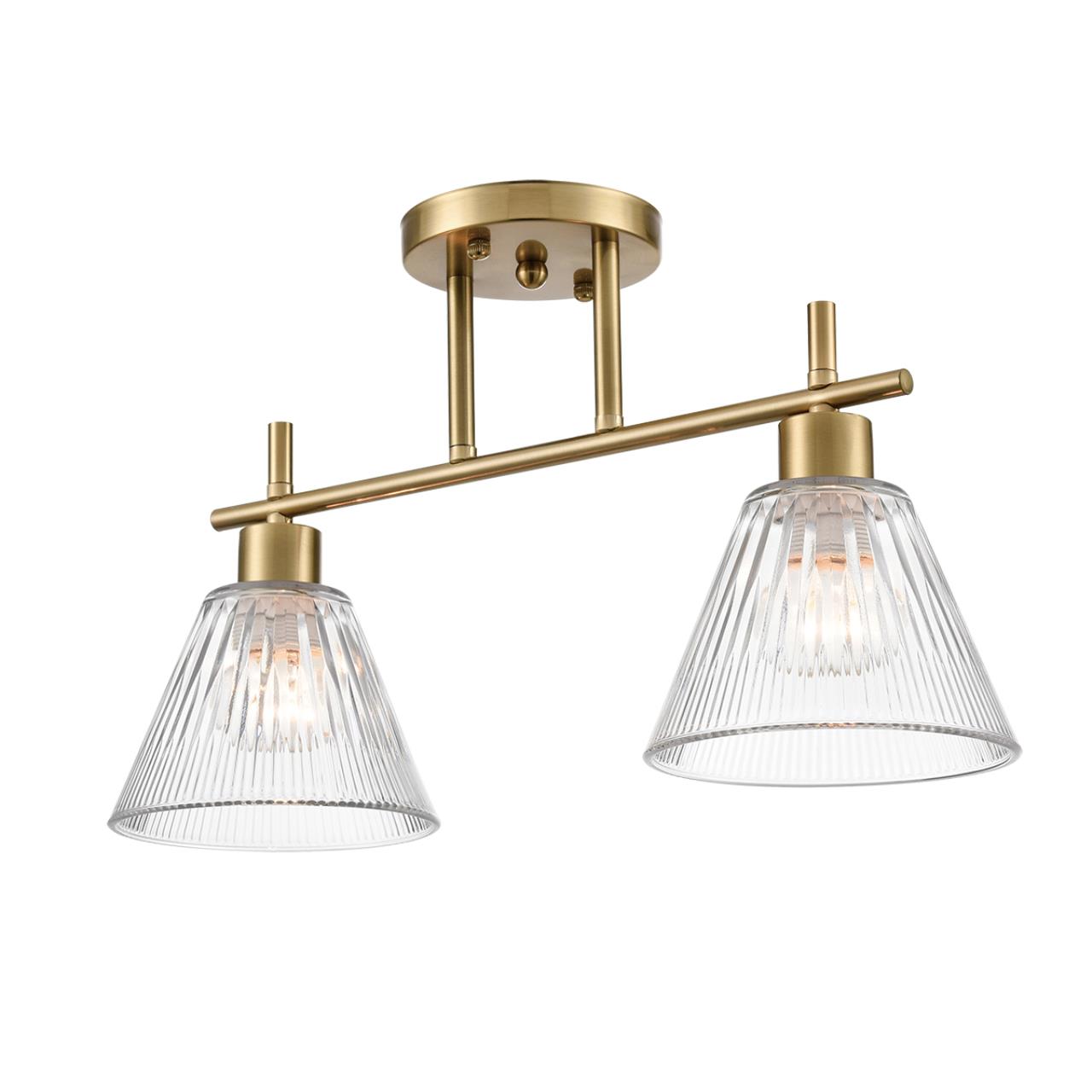 Люстра потолочная LUMION COMFI VIVIAN латунь E14*2 10W