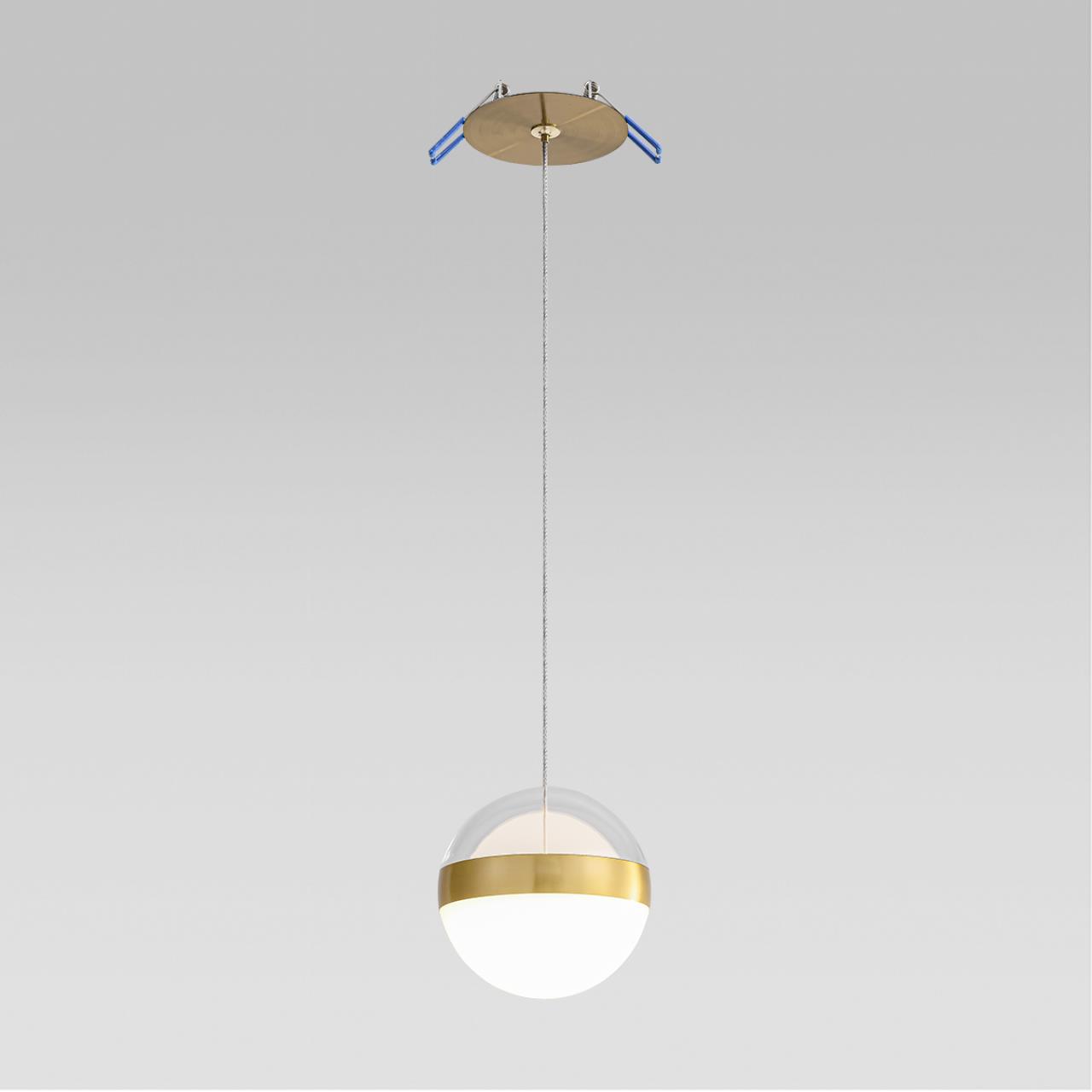 Подвес ODEON LIGHT L-VISION RONI античная бронза, латунь LED*1 12