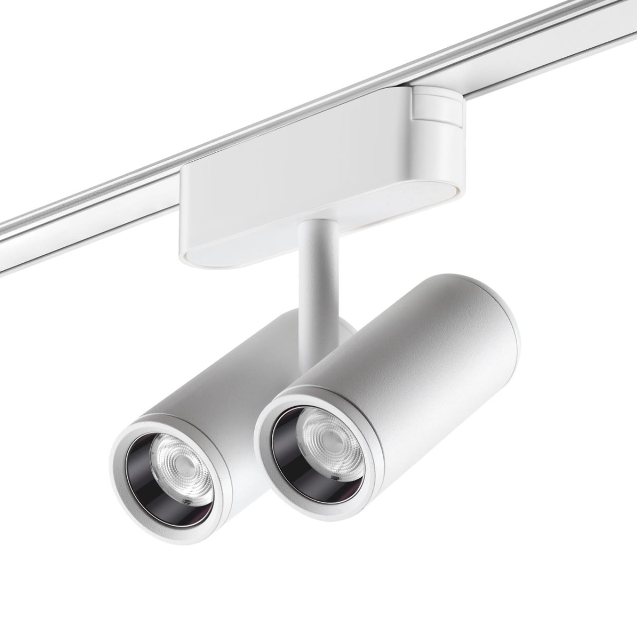 Трековый светильник для низковольтного шинопровода NOVOTECH SHINO SMAL белый LED*2 16W 3000К