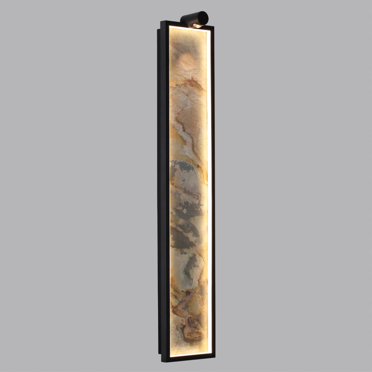 Настенный светильник ODEON LIGHT L-VISION STOFLAKE черный LED*1 35W