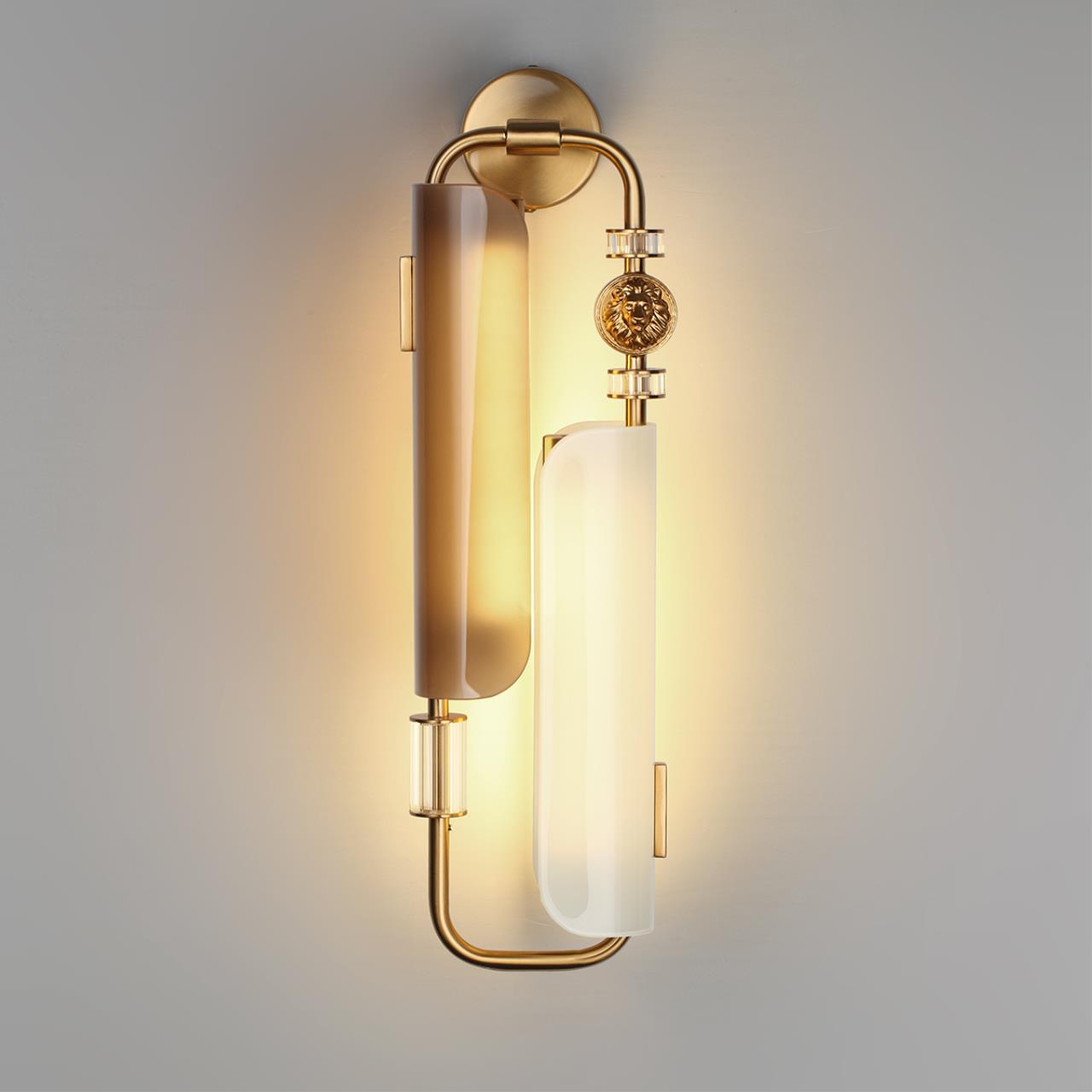 Бра ODEON LIGHT EXCLUSIVE MODERN LION античная бронза