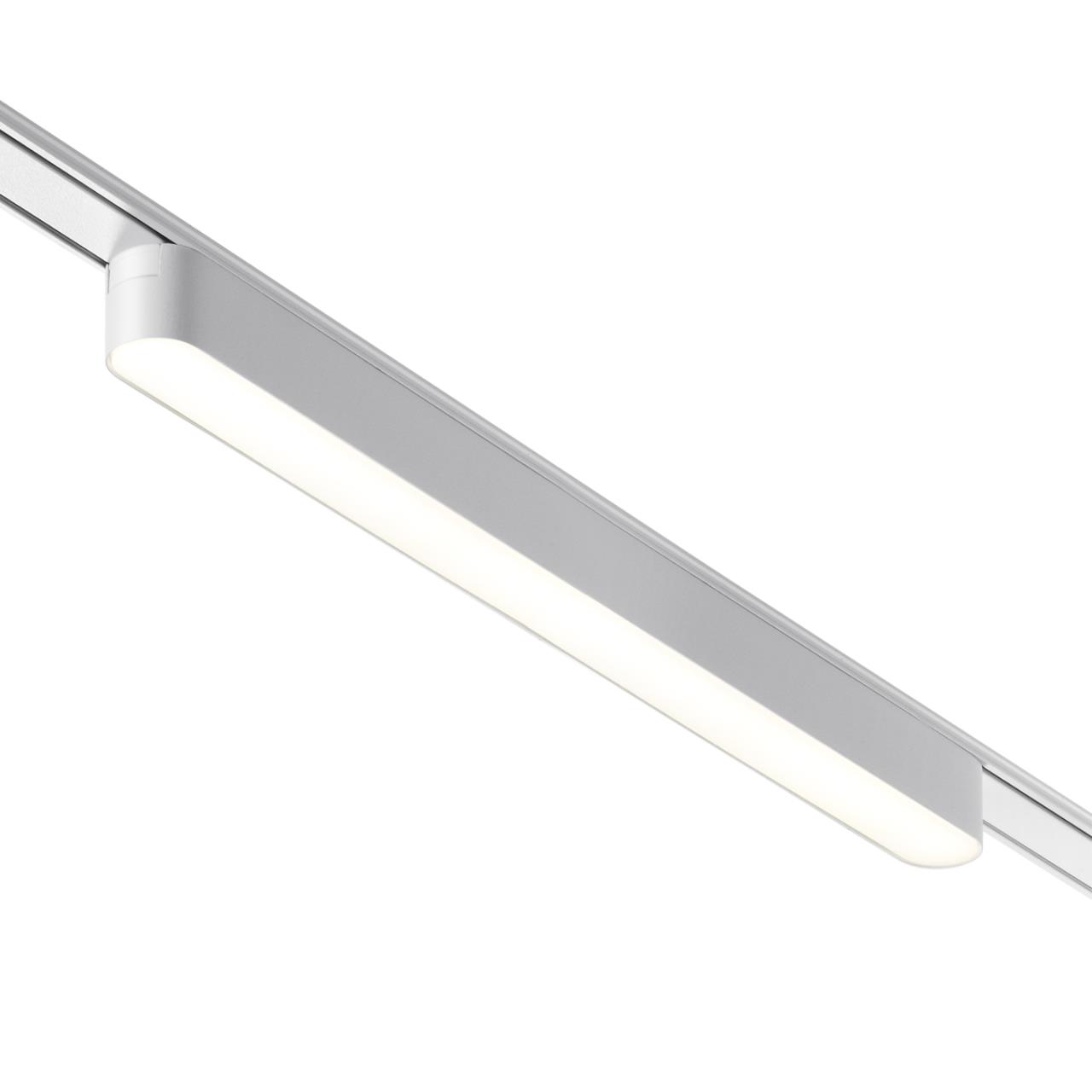 Трековый светильник для низковольтного шинопровода NOVOTECH SHINO SMAL белый LED*1 18W 4000К плафон белый