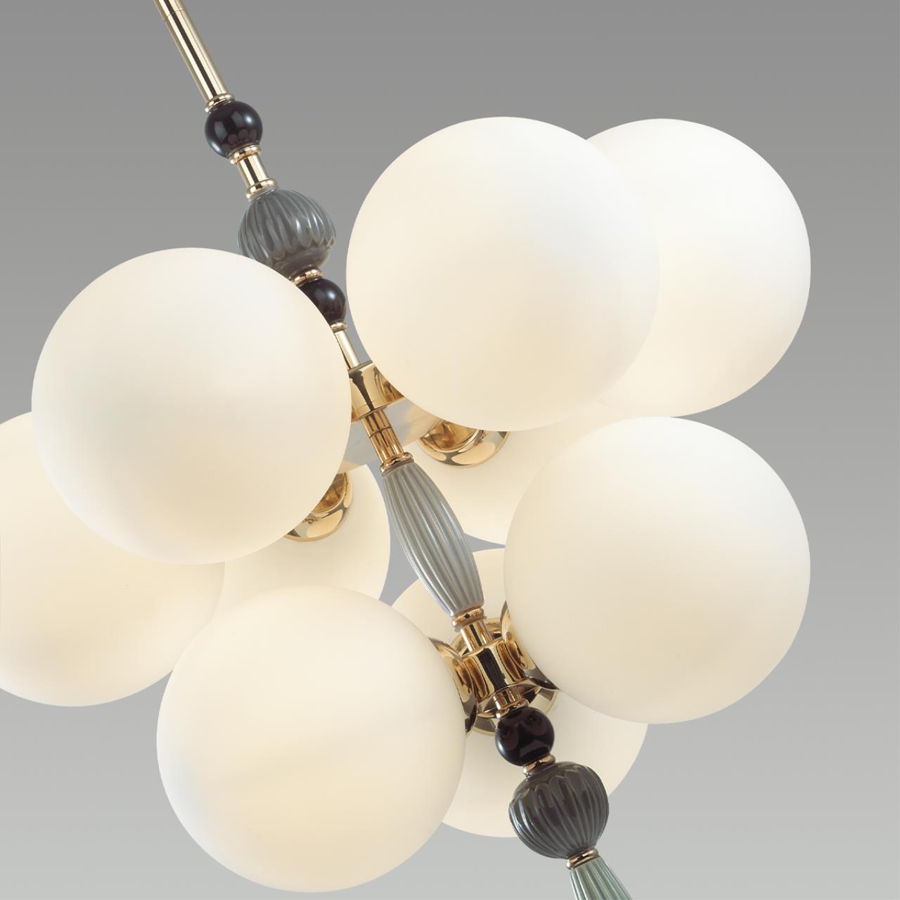Люстра ODEON LIGHT EXCLUSIVE MODERN Palle золотой E14*9 10W