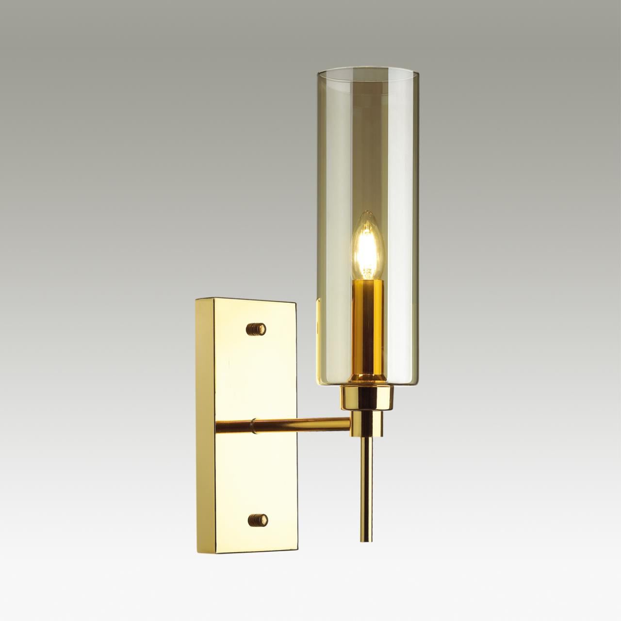 Бра ODEON LIGHT MODERN DIATRA золотой