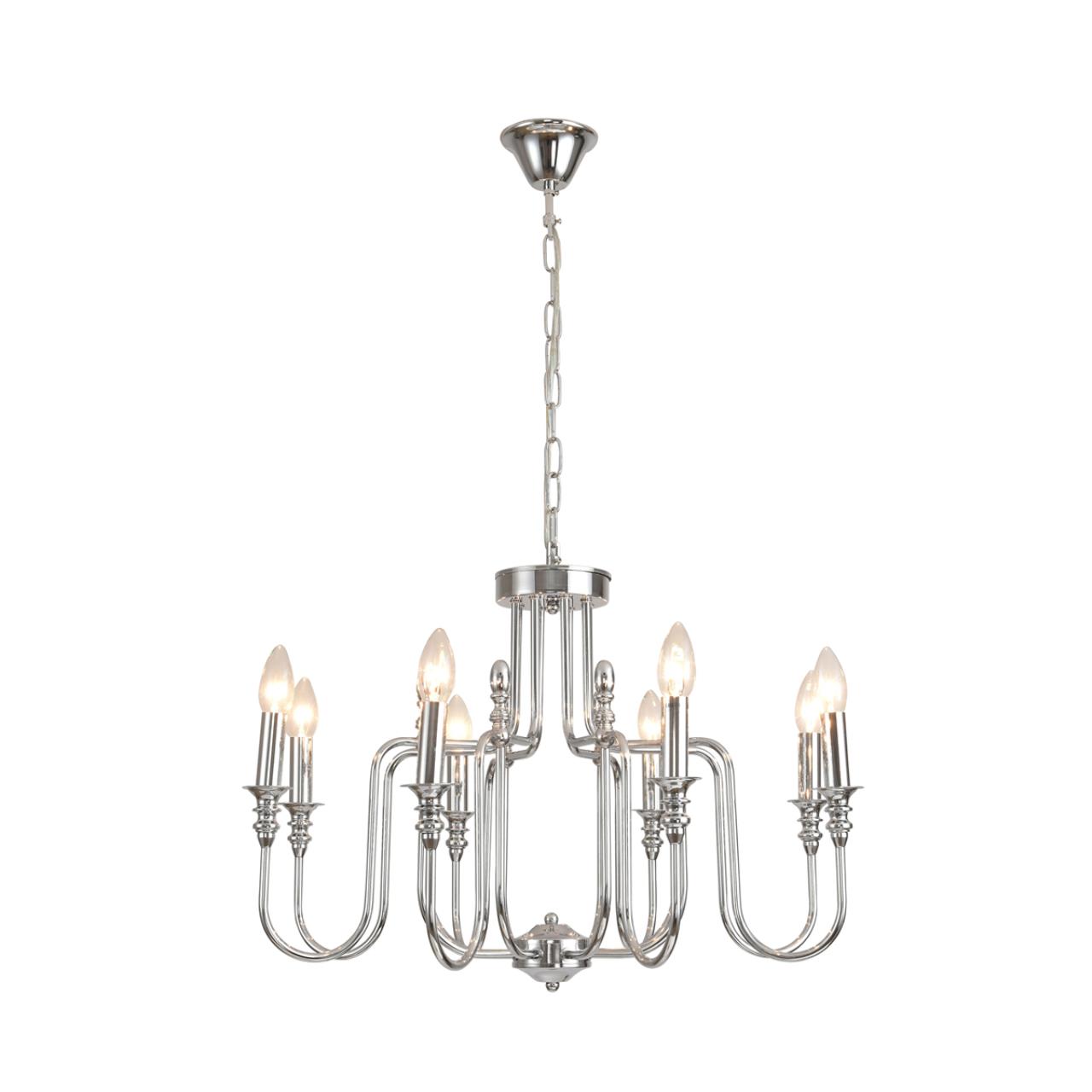 Люстра LUMION CLASSI SUANA хром E14*8 10W