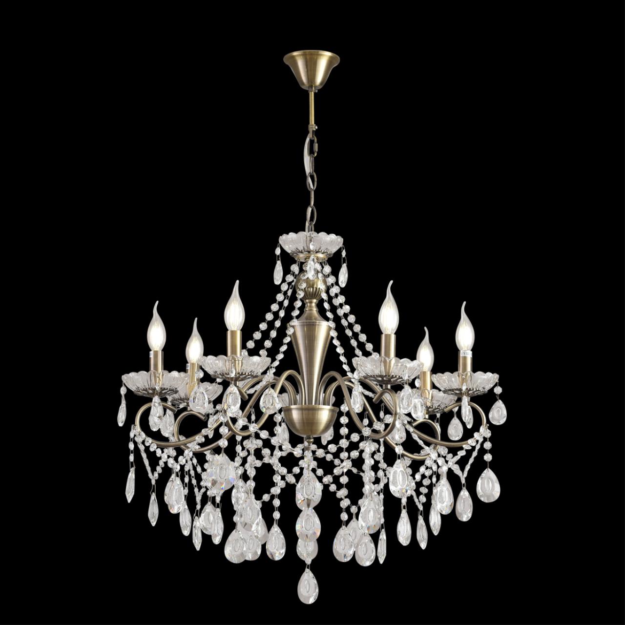 Люстра потолочная LUMION CLASSI LUINA бронзовый E14*7 10W