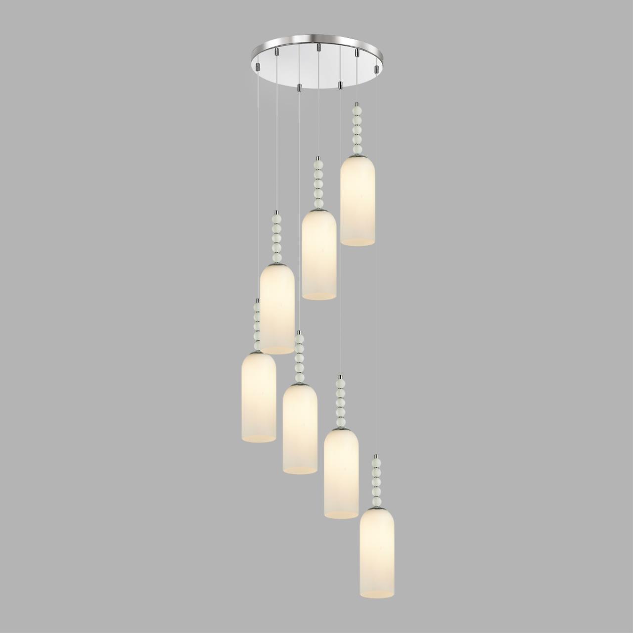 Люстра LUMION NEOCLASSI TRACY хром, белый