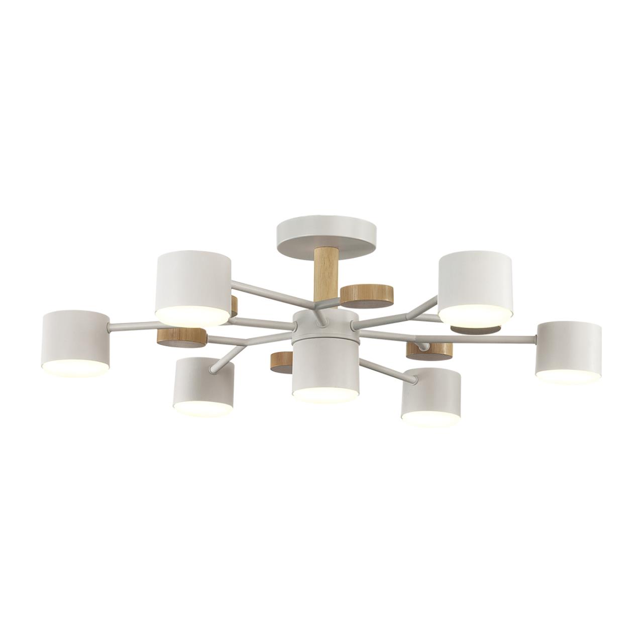 Люстра потолочная LUMION COMFI RONDO белый, бежевый GX53*7 10W