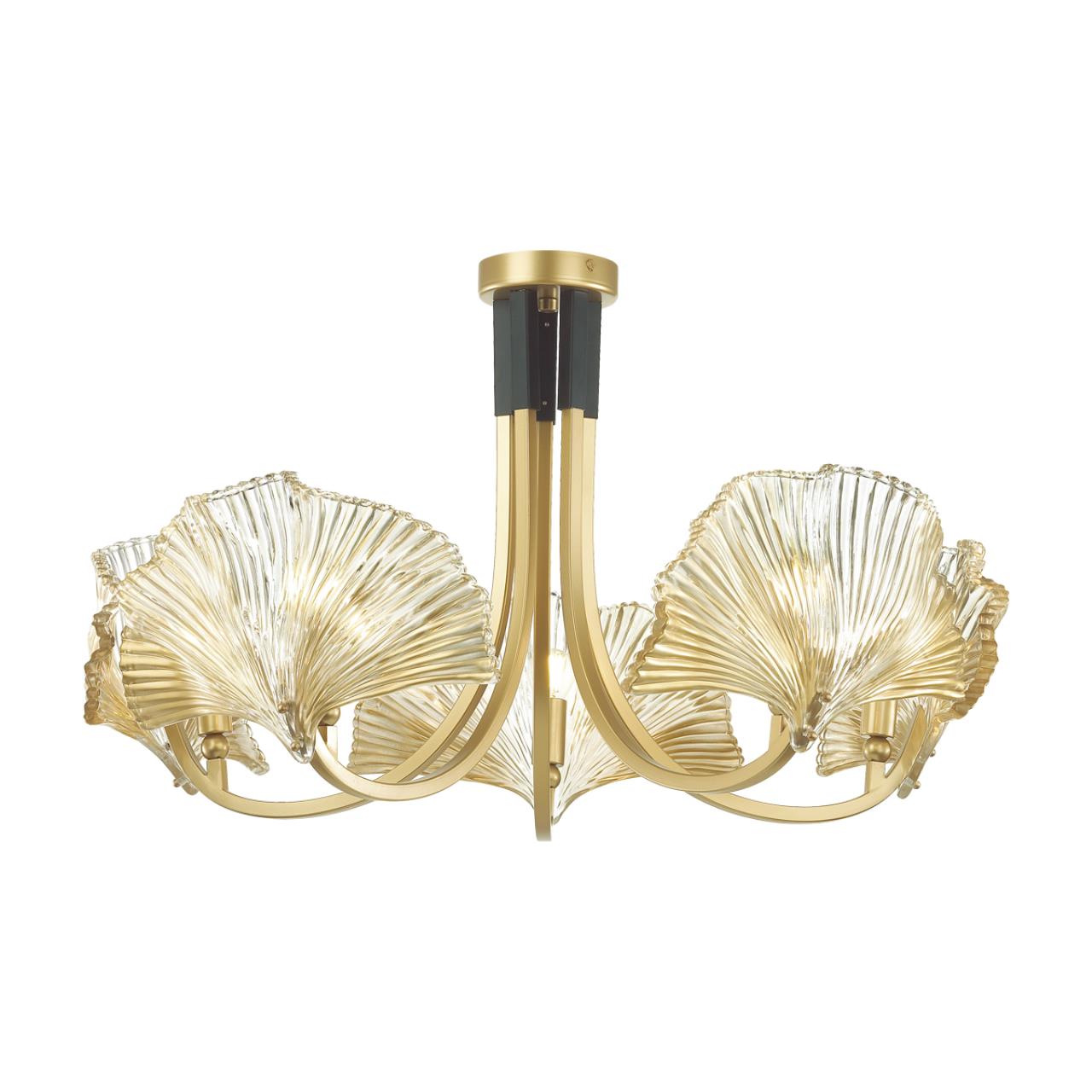Люстра ODEON LIGHT EXCLUSIVE HALL VENTAGLIO золотой E14*5 10W