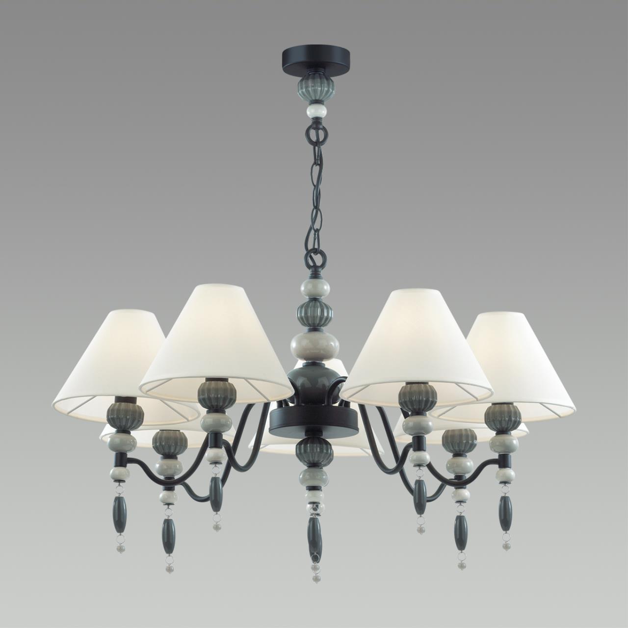 Люстра ODEON LIGHT EXCLUSIVE MODERN Sochi черный E14*7 10W
