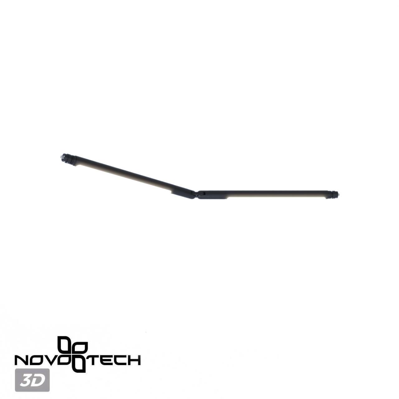 Соединитель гибкий угловой "L" NOVOTECH KONST GLAT черный