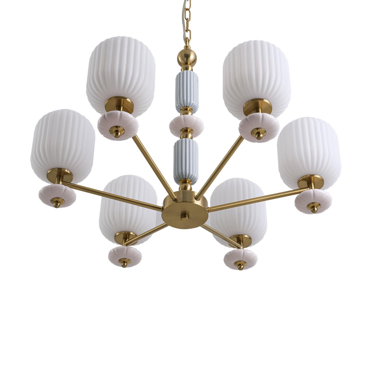 Люстра LUMION MODERNI ALEGRA бронзовый E27*6 10W