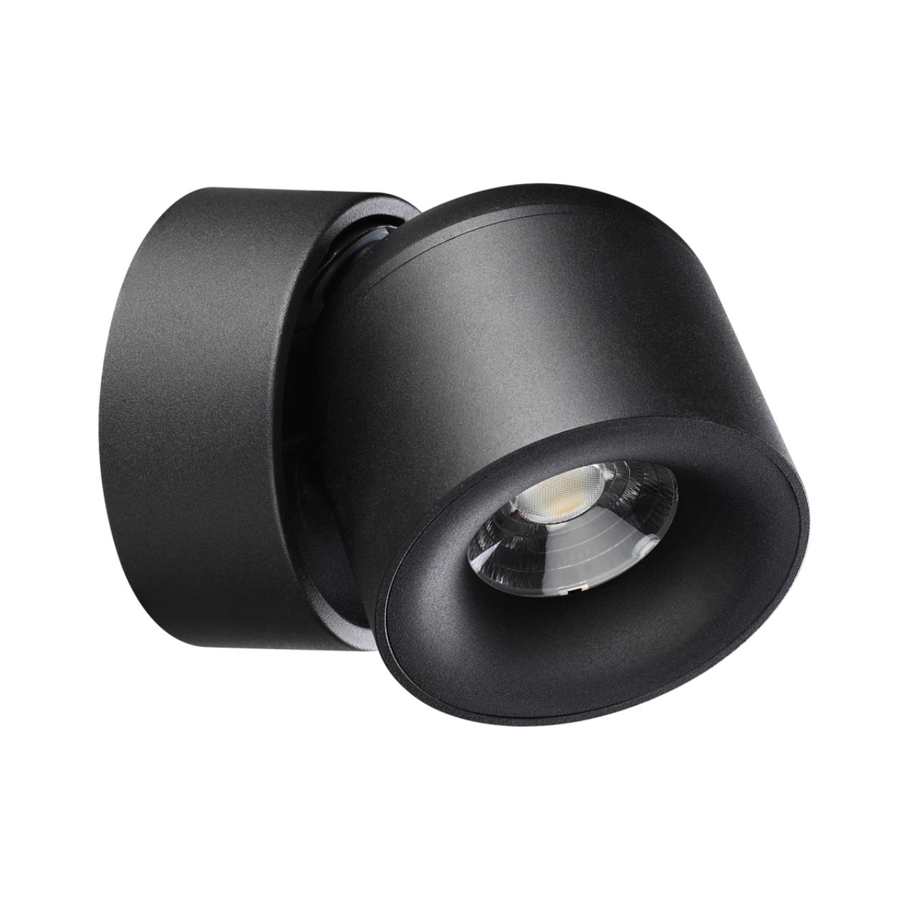 Светильник накладной светодиодный NOVOTECH OVER GESSO черный LED 10W