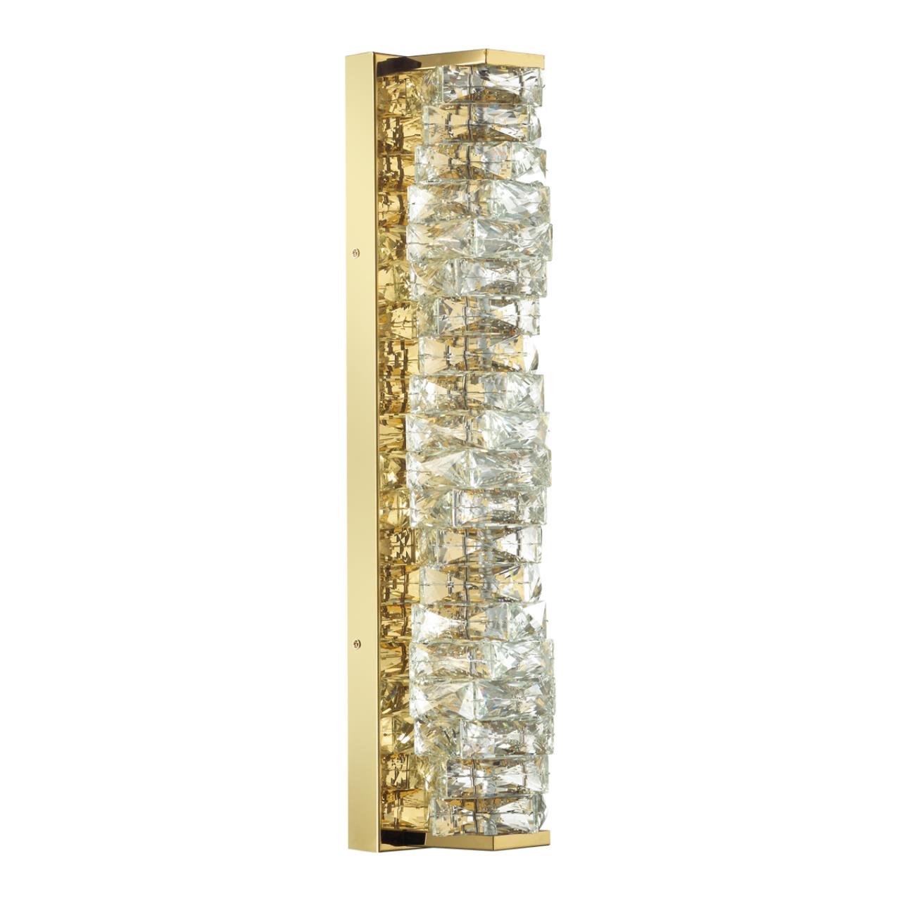 Бра ODEON LIGHT HALL Straza золотой LED*1 15W