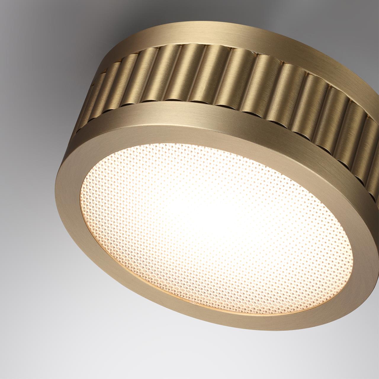 Потолочный ODEON LIGHT HIGHTECH MANCHESTER бронзовый LED*1 7W