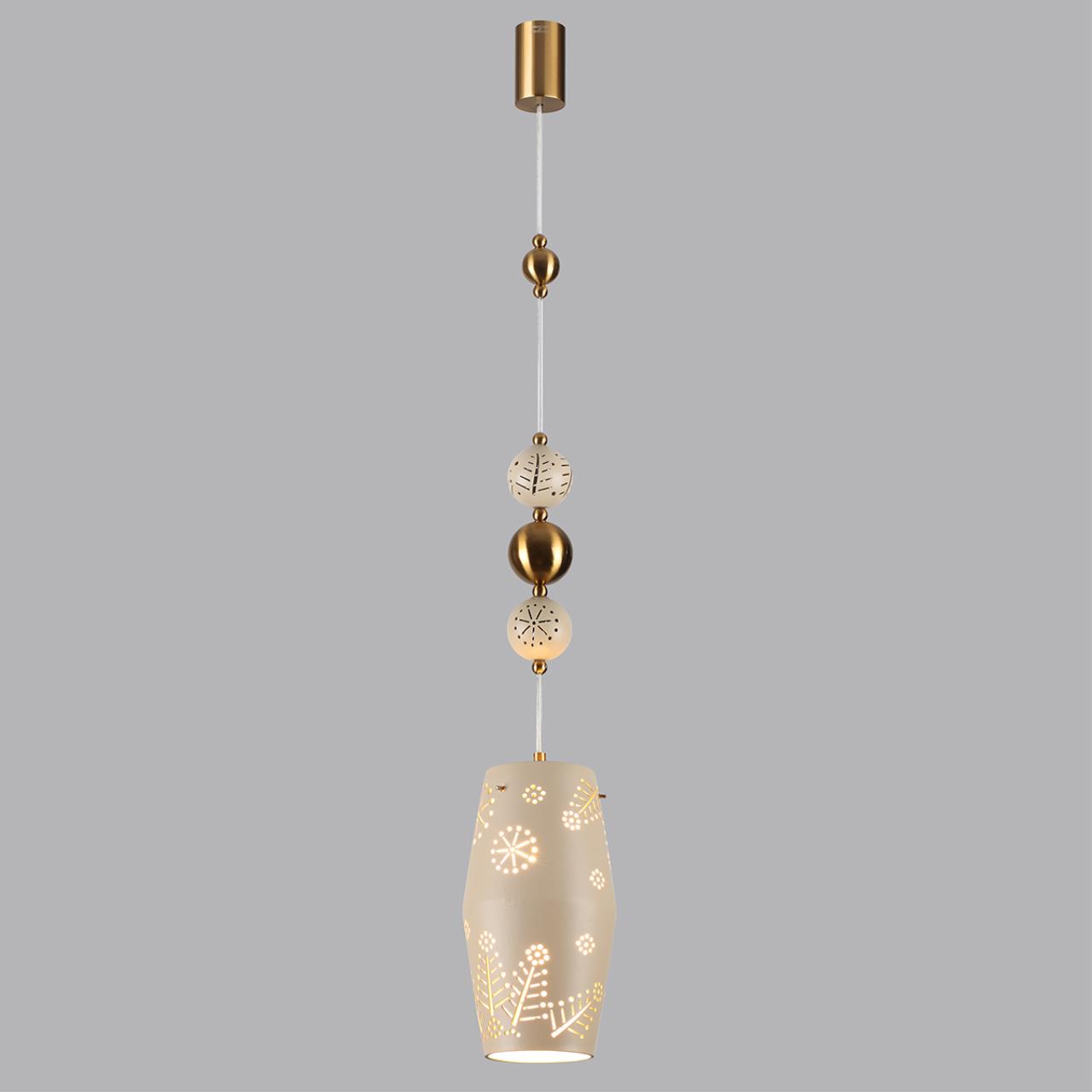 Подвес ODEON LIGHT EXCLUSIVE PENDANT KARELIA латунь E27*1 10W
