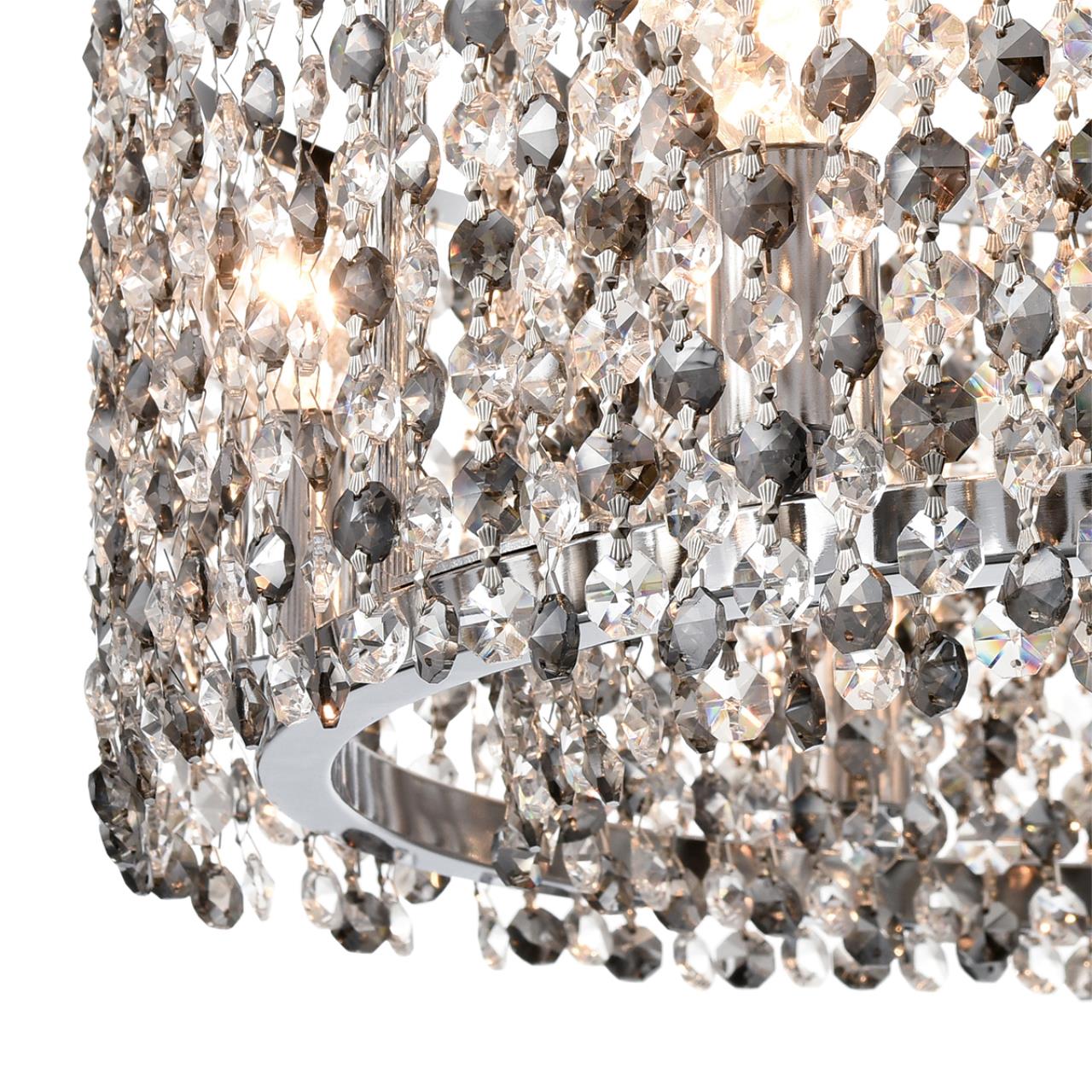 Люстра потолочная LUMION CLASSI LAYLA хром E14*6 10W