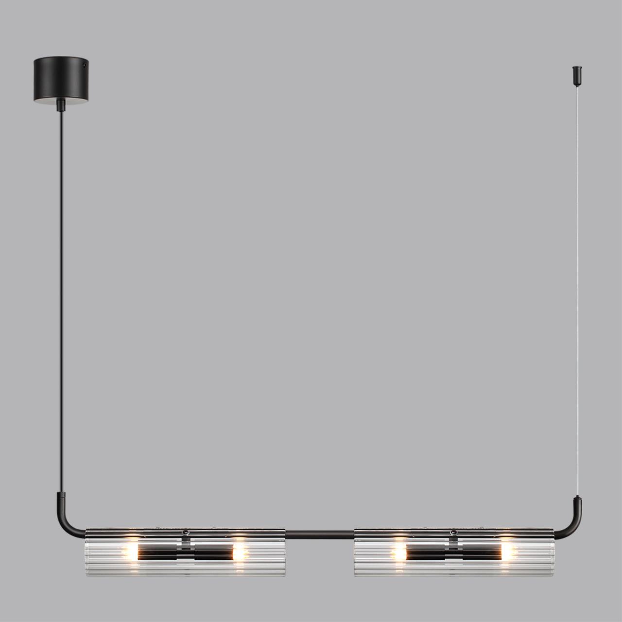 Подвес линейный LUMION SUSPENTIONI TORONTO черный G9*4 10W