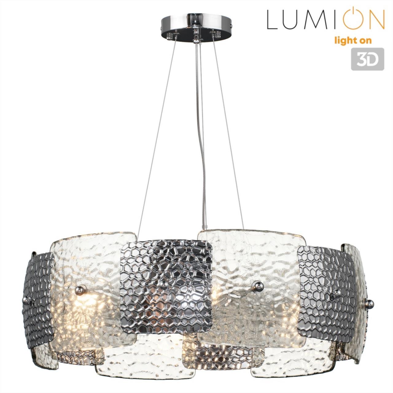 Люстра подвесная LUMION MODERNI LIBERTI хром E14*6 10W