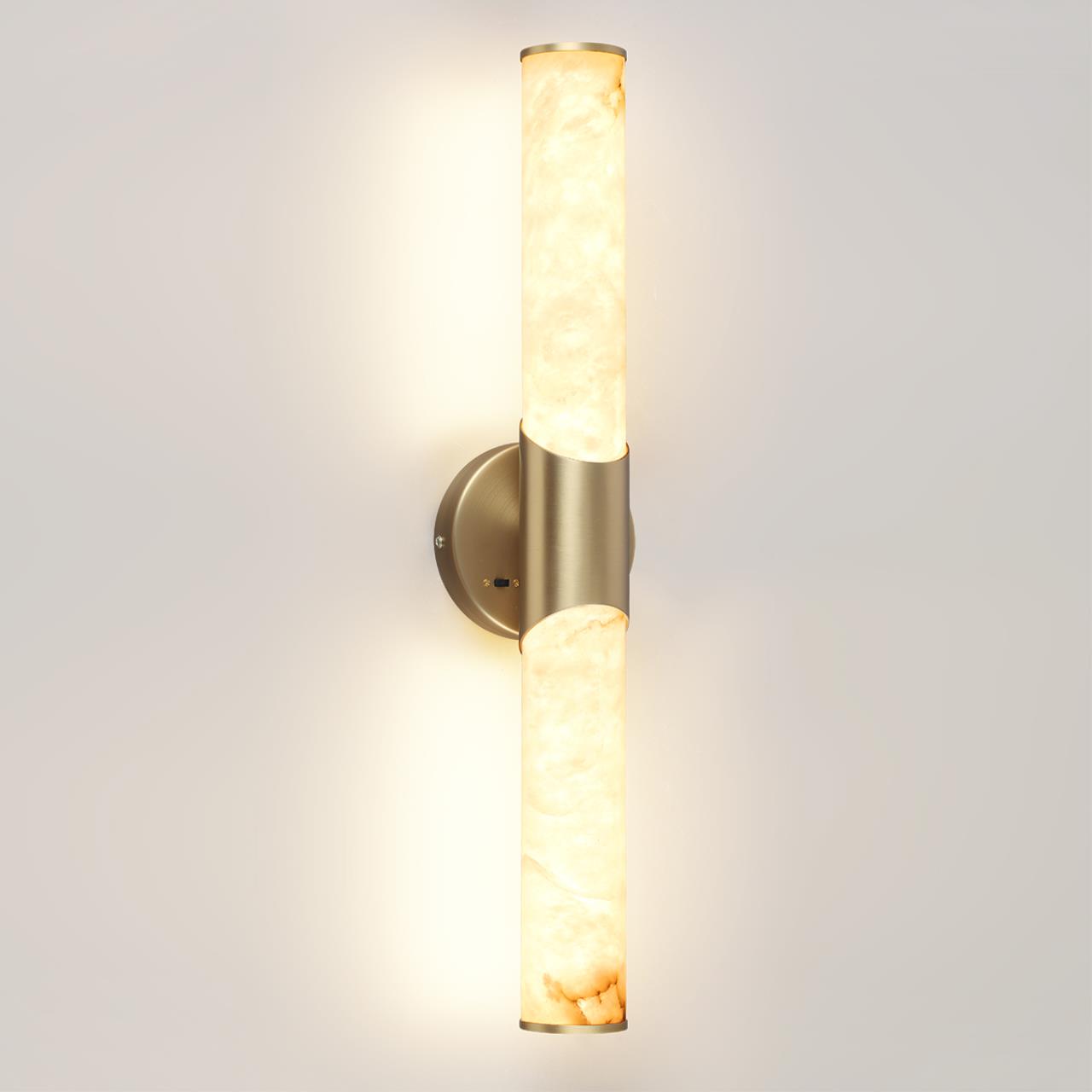 Настенный светильник ODEON LIGHT L-VISION MARBELLA латунь LED*1 12W 3000/4000К