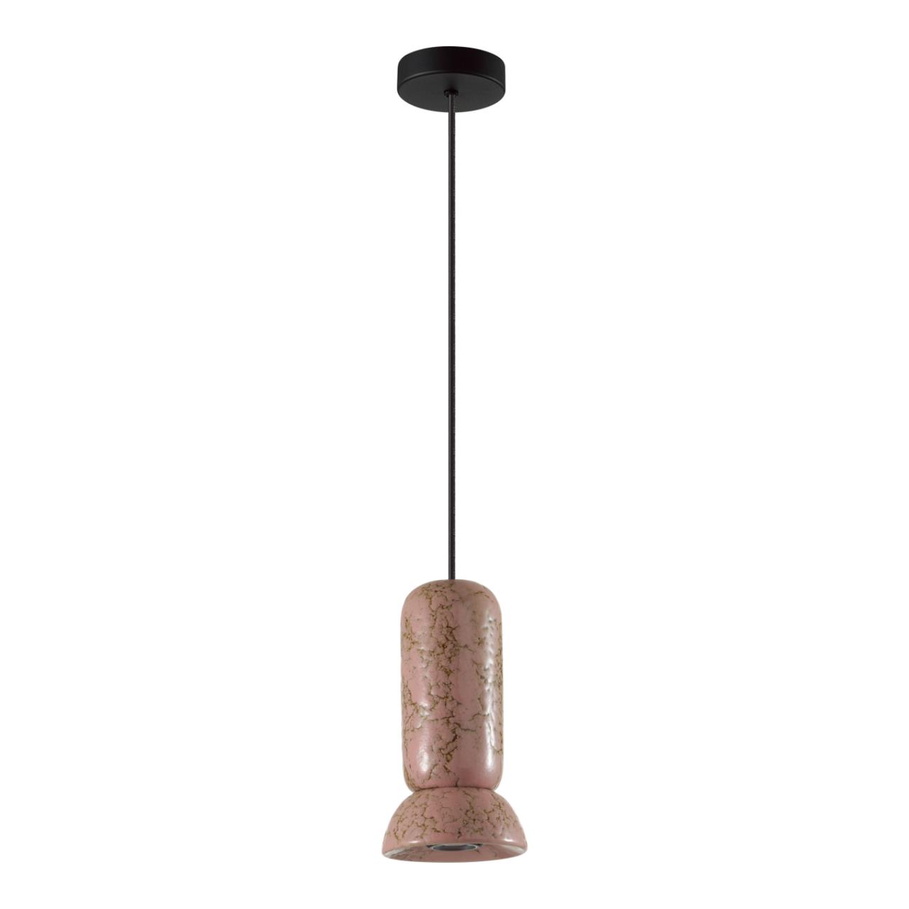 Подвес ODEON LIGHT PENDANT KERAMA черный GU10*1 10W плафон цветной