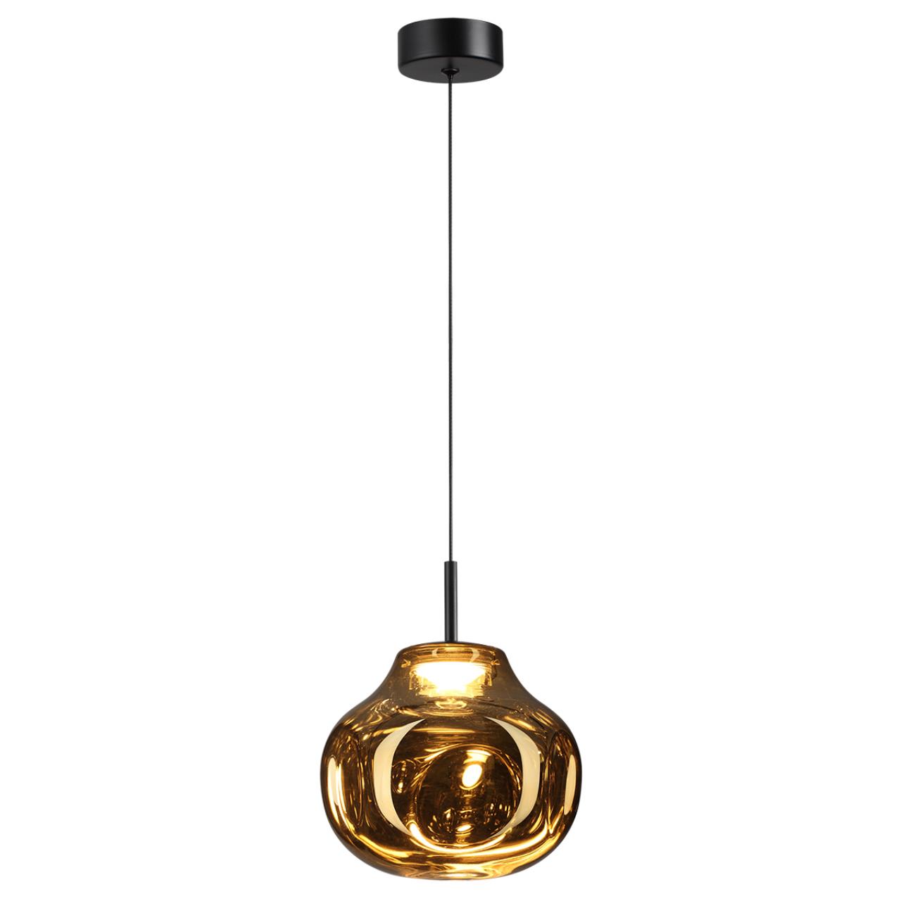 Подвес ODEON LIGHT PENDANT VASO черный LED*1 12W