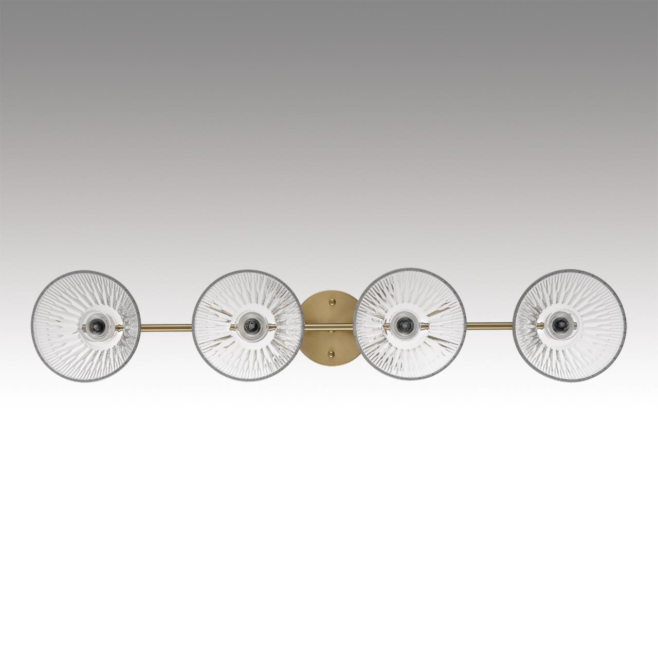 Люстра потолочная LUMION COMFI VIVIAN латунь E14*4 10W
