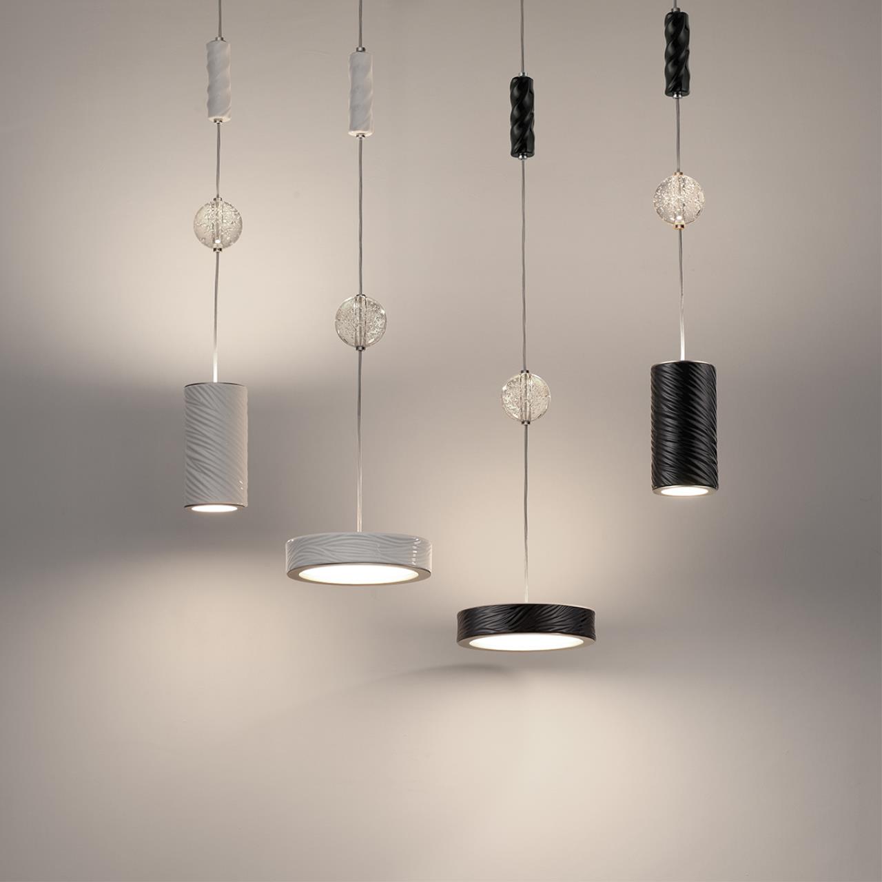 Подвес ODEON LIGHT EXCLUSIVE L-VISION RIVIERA никель LED*1 18W 2000/3000/4000К плафон