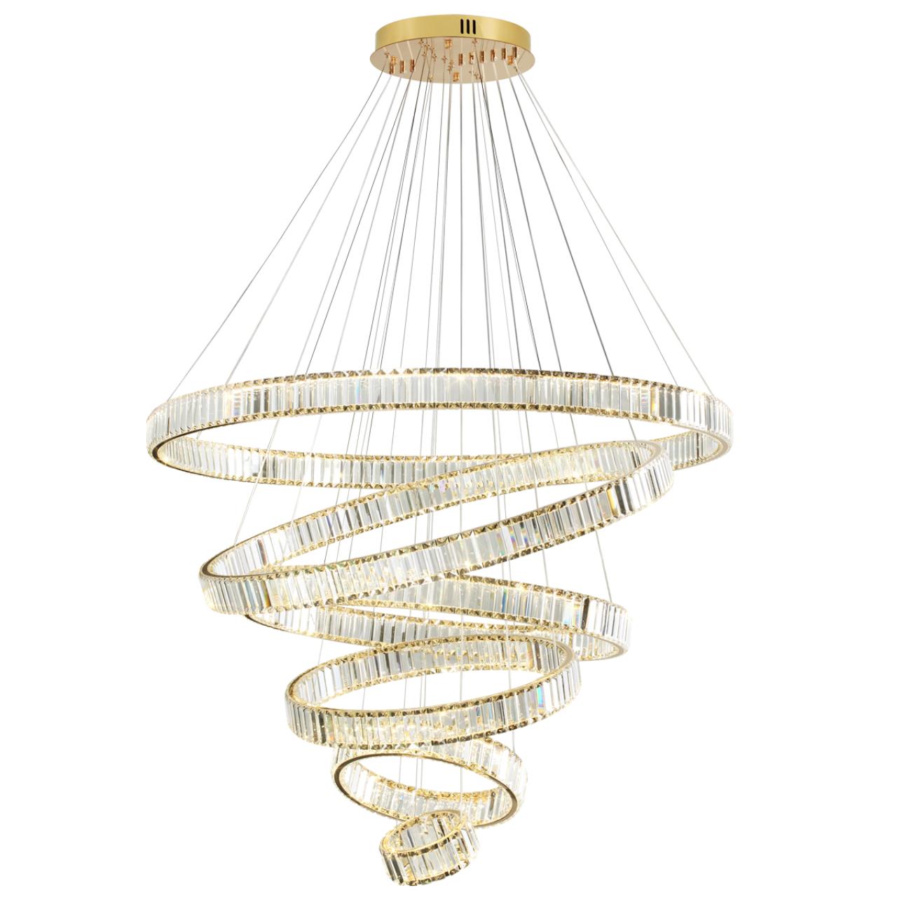 Люстра ODEON LIGHT L-VISION Vekia золотой LED*1 260W