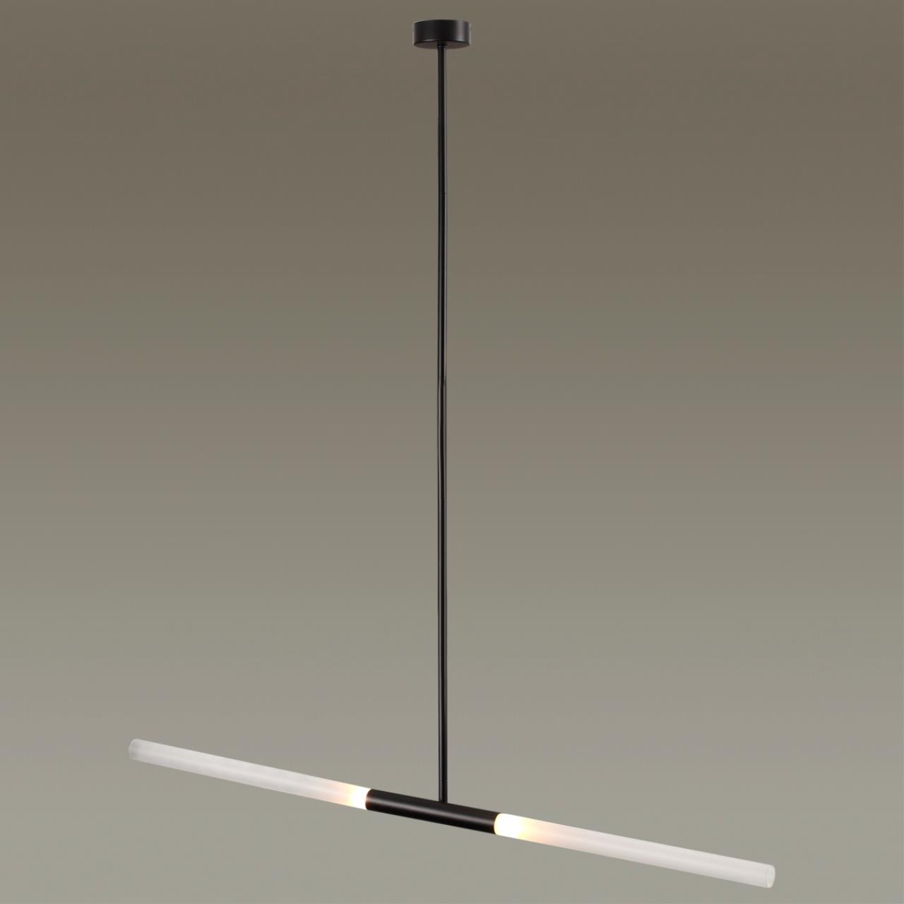 Потолочный светильник ODEON LIGHT HIGHTECH SOHO черный G9*2 10W