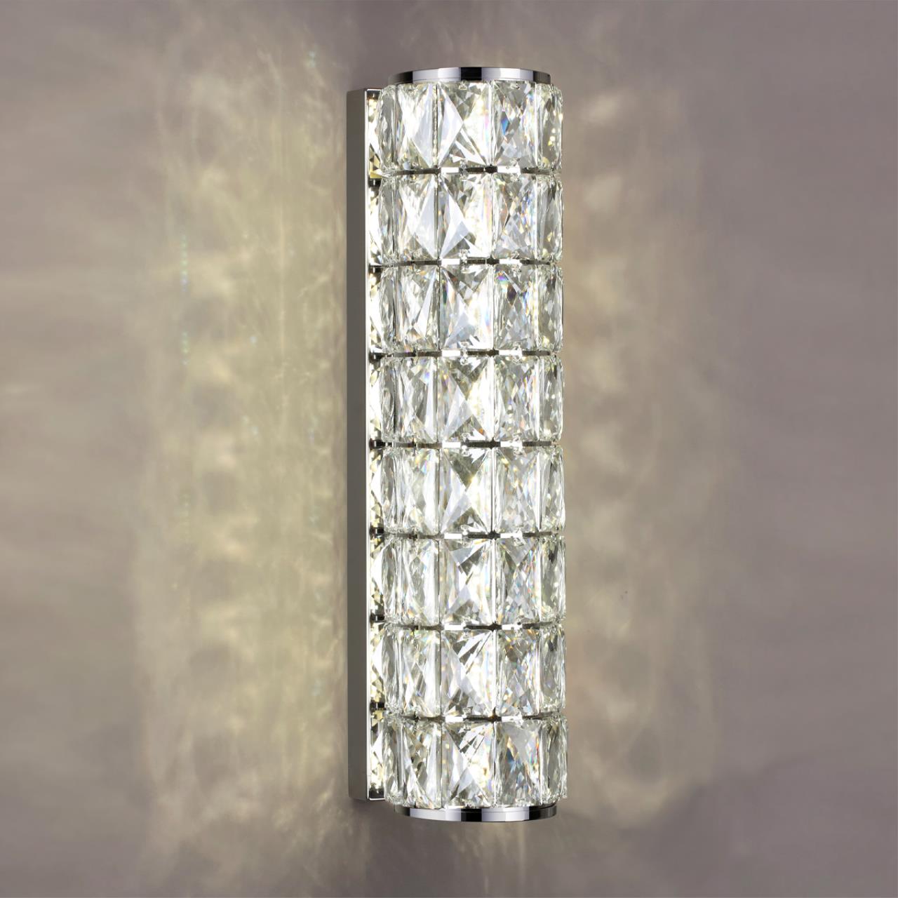 Настенный светильник ODEON LIGHT L-VISION PANTA хром LED*1 8W