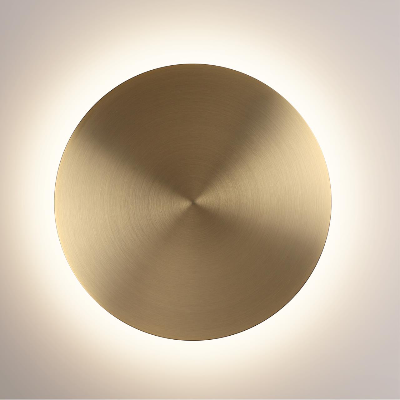 Настенный светильник ODEON LIGHT HIGHTECH GALAXY бронзовый LED*1 12W