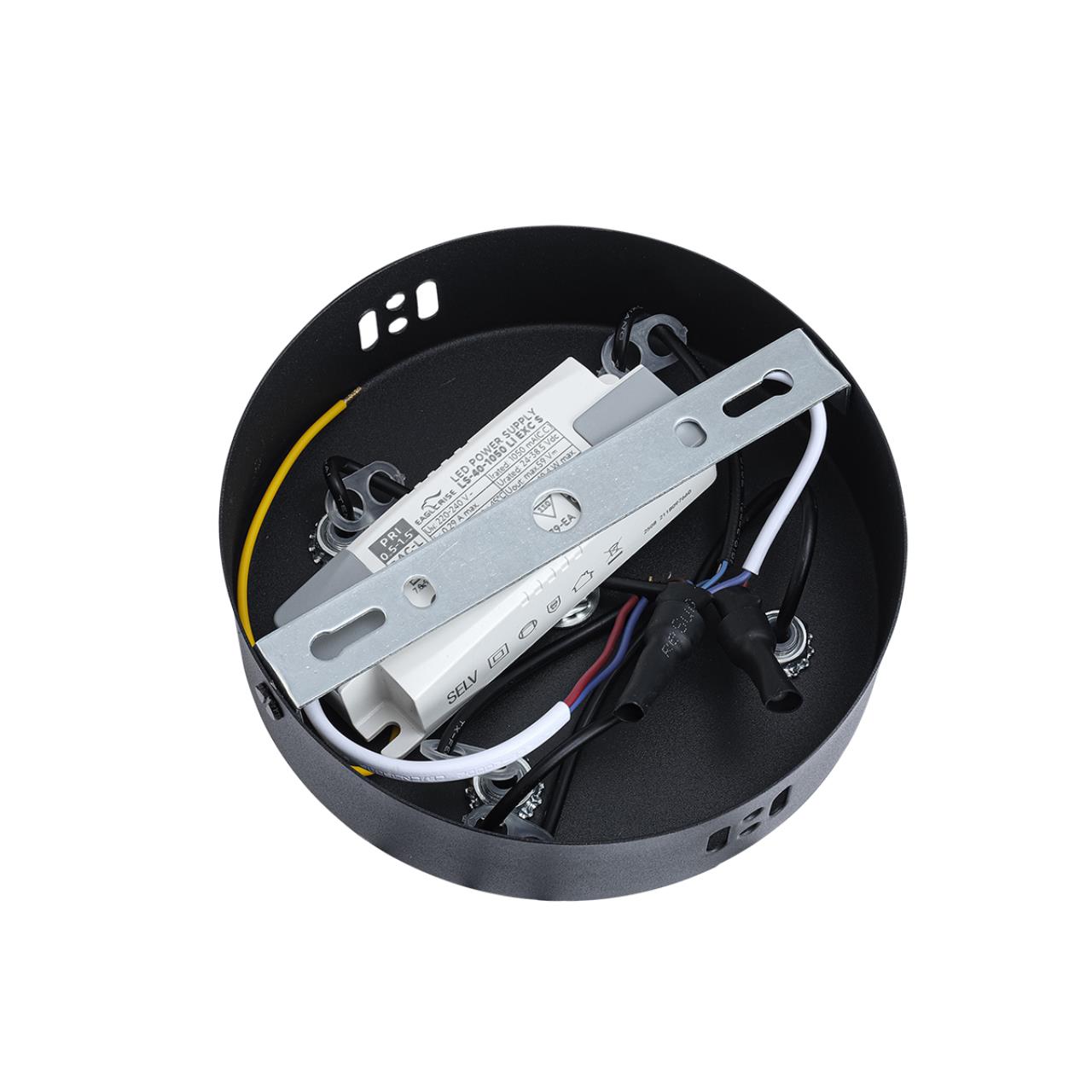 Люстра подвесная LUMION LEDIO OVELA черный LED*1 35W