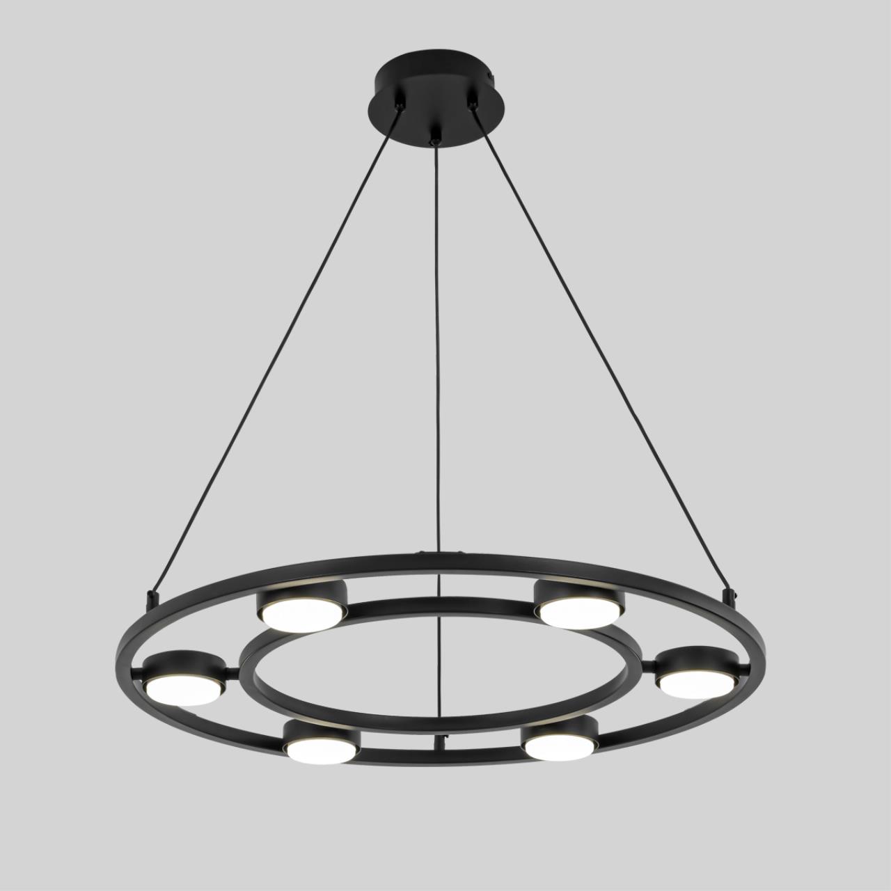 Люстра подвесная LUMION MODERNI TORINA черный GX53*6 10W