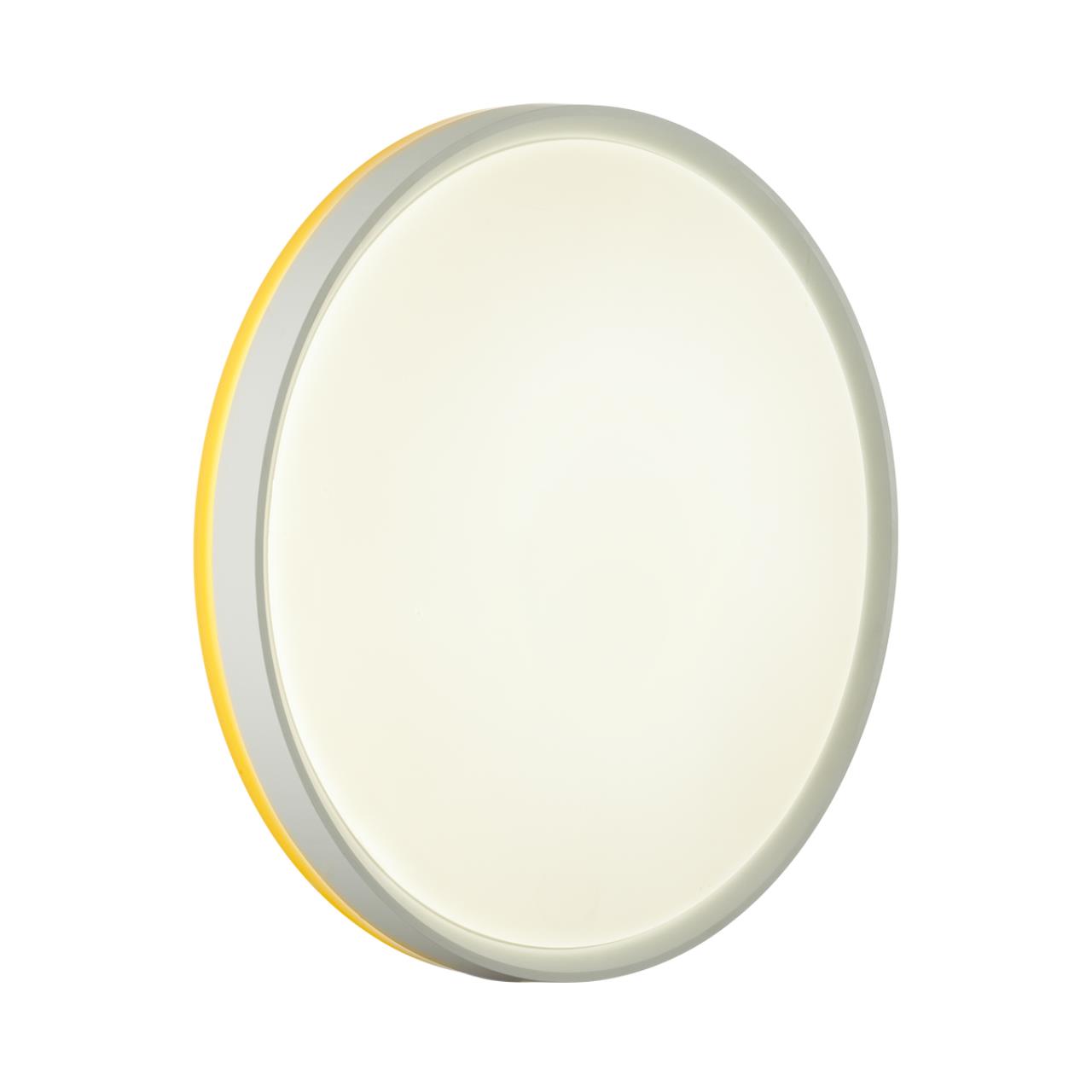 Настенно-потолочный светильник SONEX COLOR KEZO YELLOW белый LED*1 48W