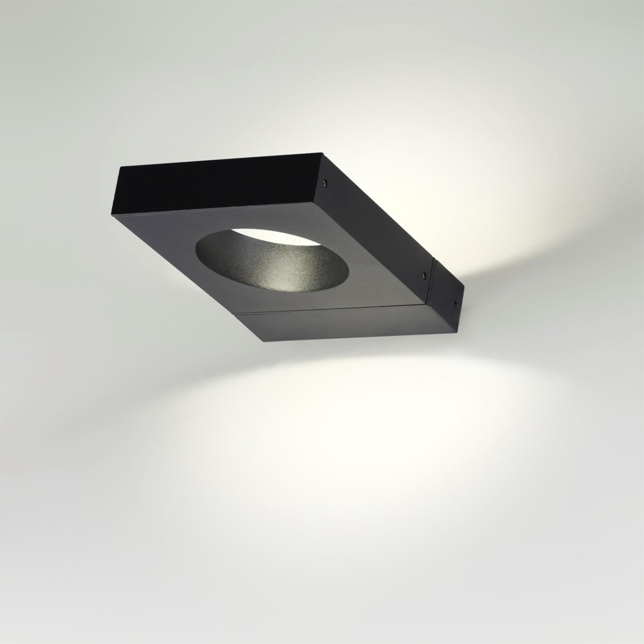 Уличный фасадный светильник ODEON LIGHT NATURE COMO черный