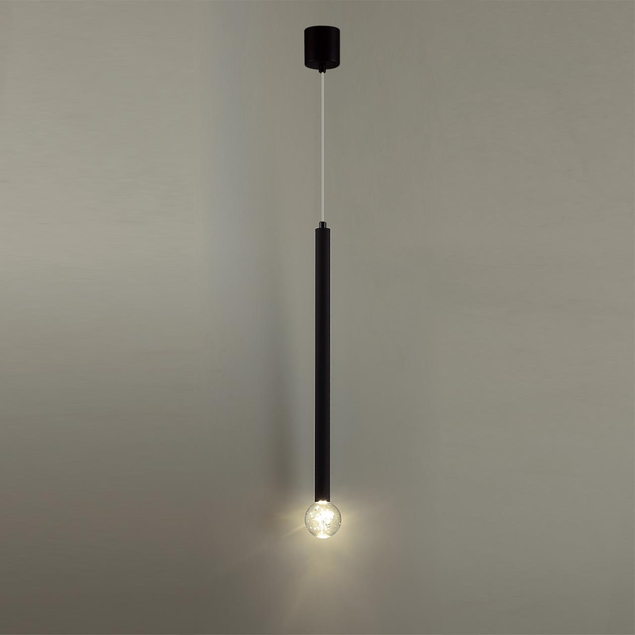 Подвес ODEON LIGHT HIGHTECH FIANO черный