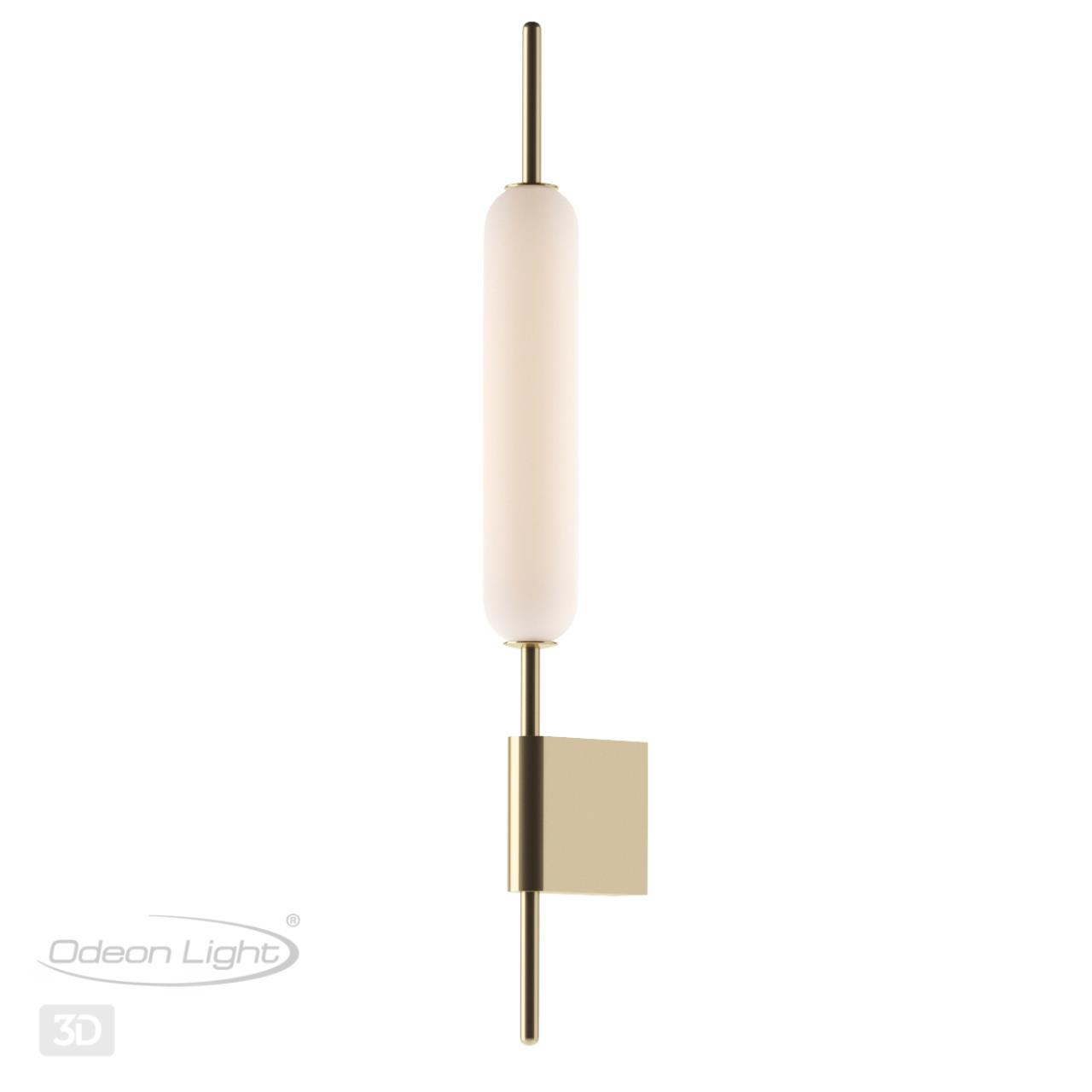 Бра ODEON LIGHT PENDANT REEDS бронзовый