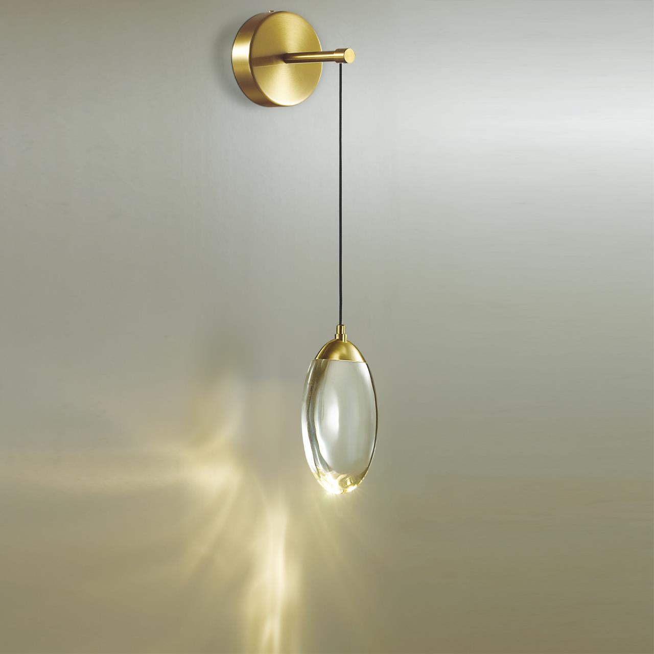 Настенный светильник ODEON LIGHT HIGHTECH PURA бронзовый