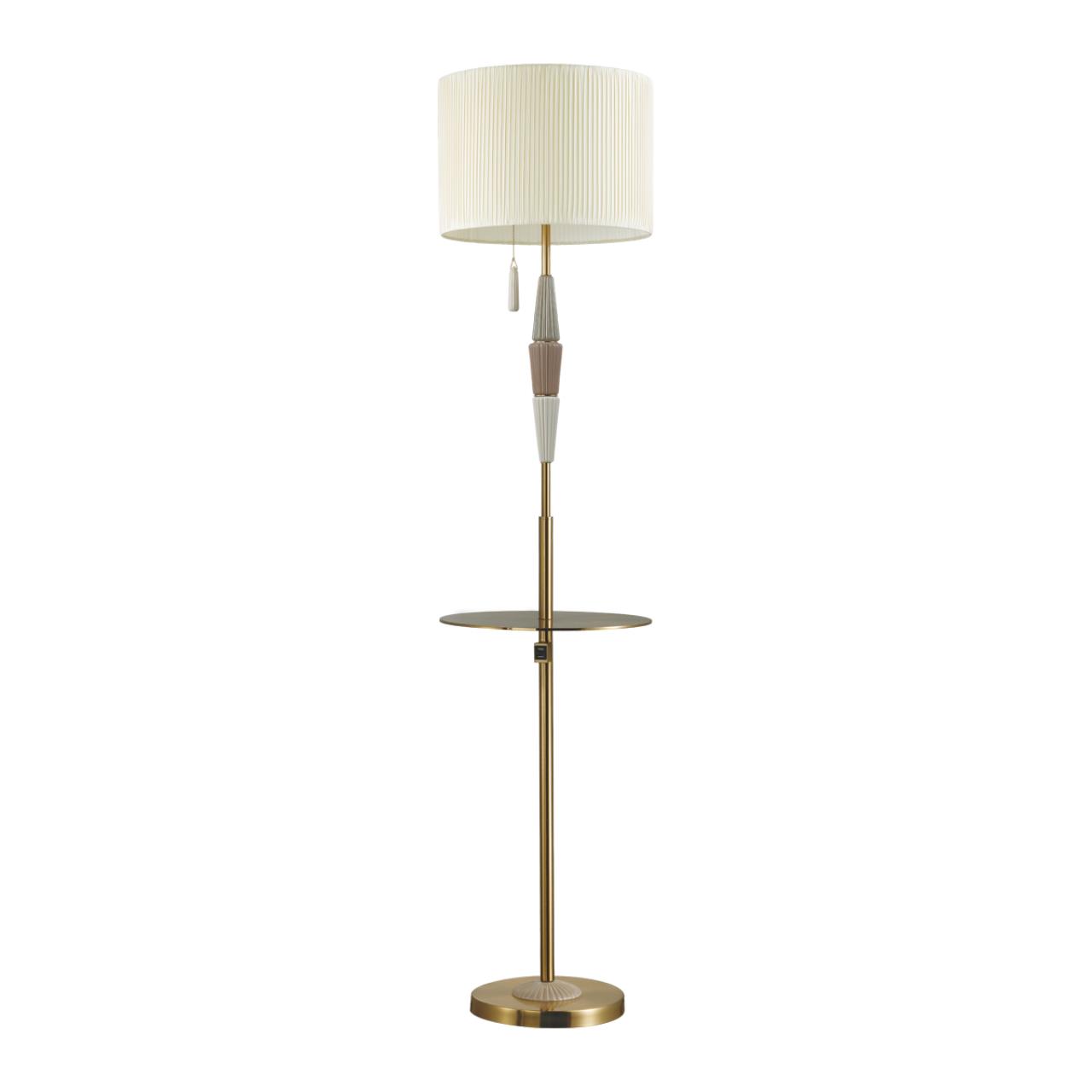 Торшер ODEON LIGHT EXCLUSIVE CLASSIC Latte бронзовый E27*1 10W